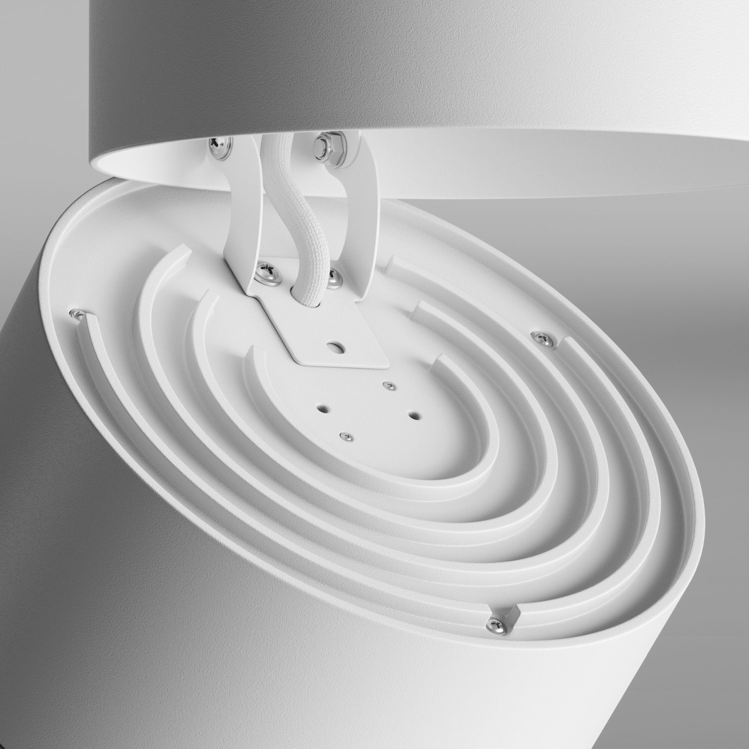 Deckenlampe, Lampe, Aufhängung, Stromkabel, Metall/Plastik