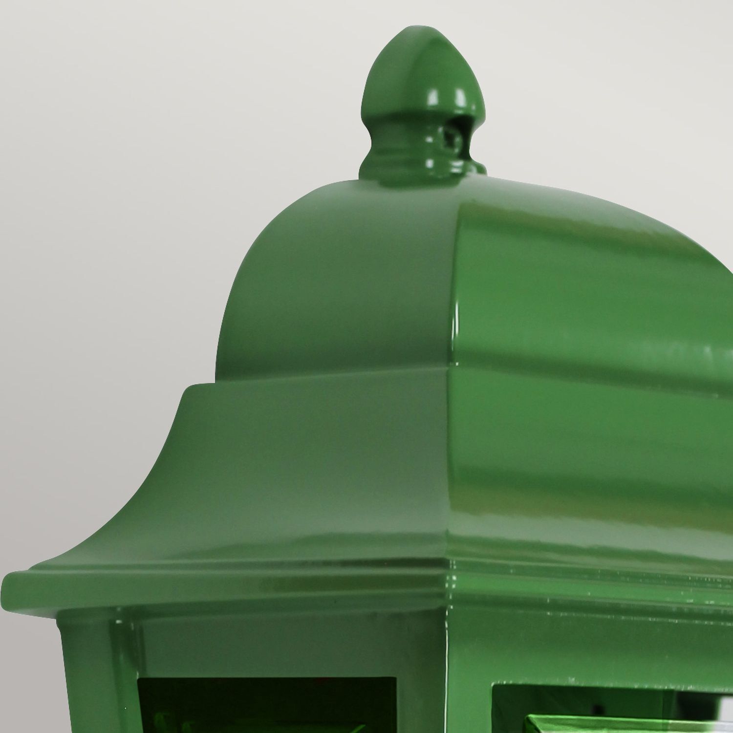 Lampe d'extérieur Mur Rustique IP44 H : 32,5 cm E27 Vert