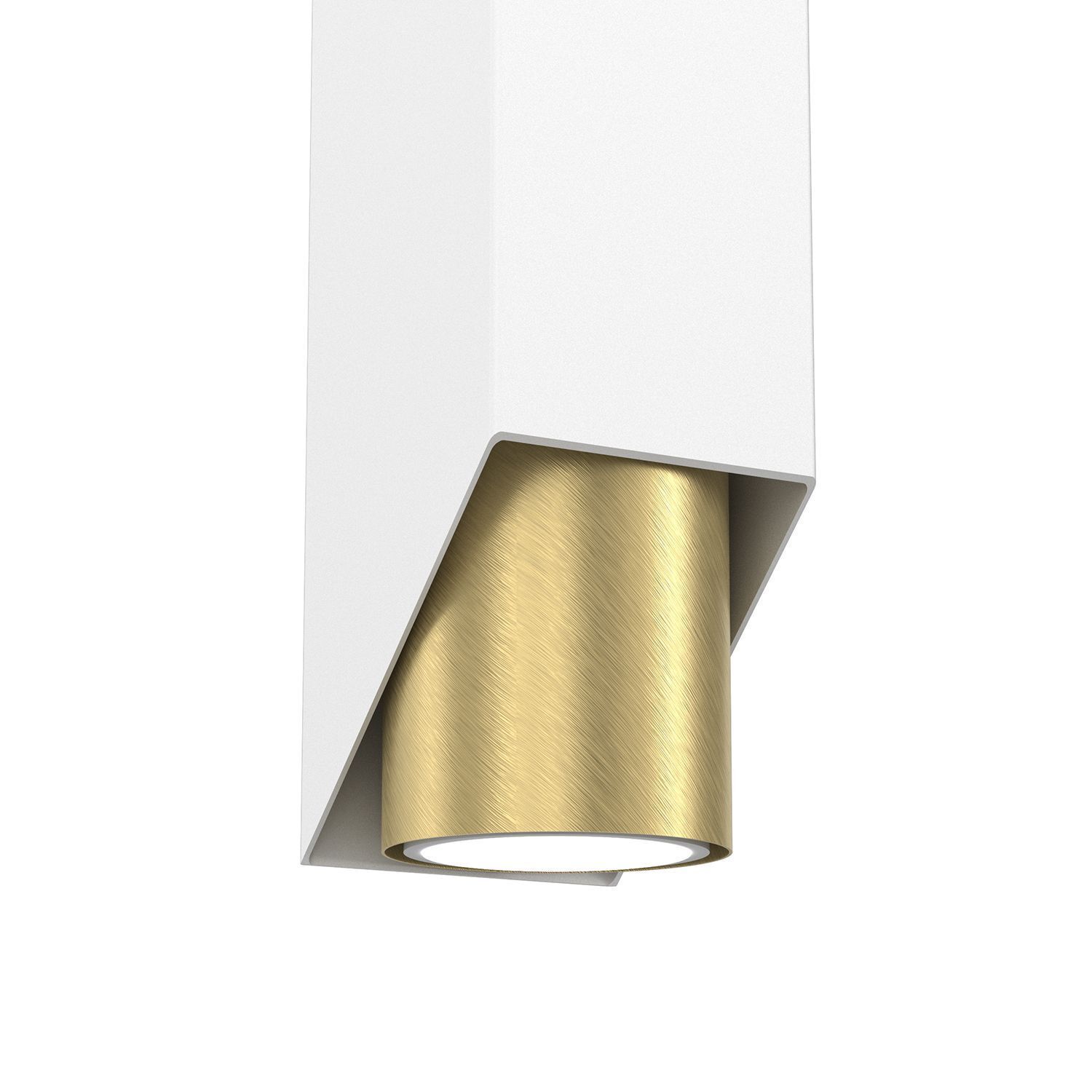 Applique Métal Blanc Laiton GU10 accentué avec style