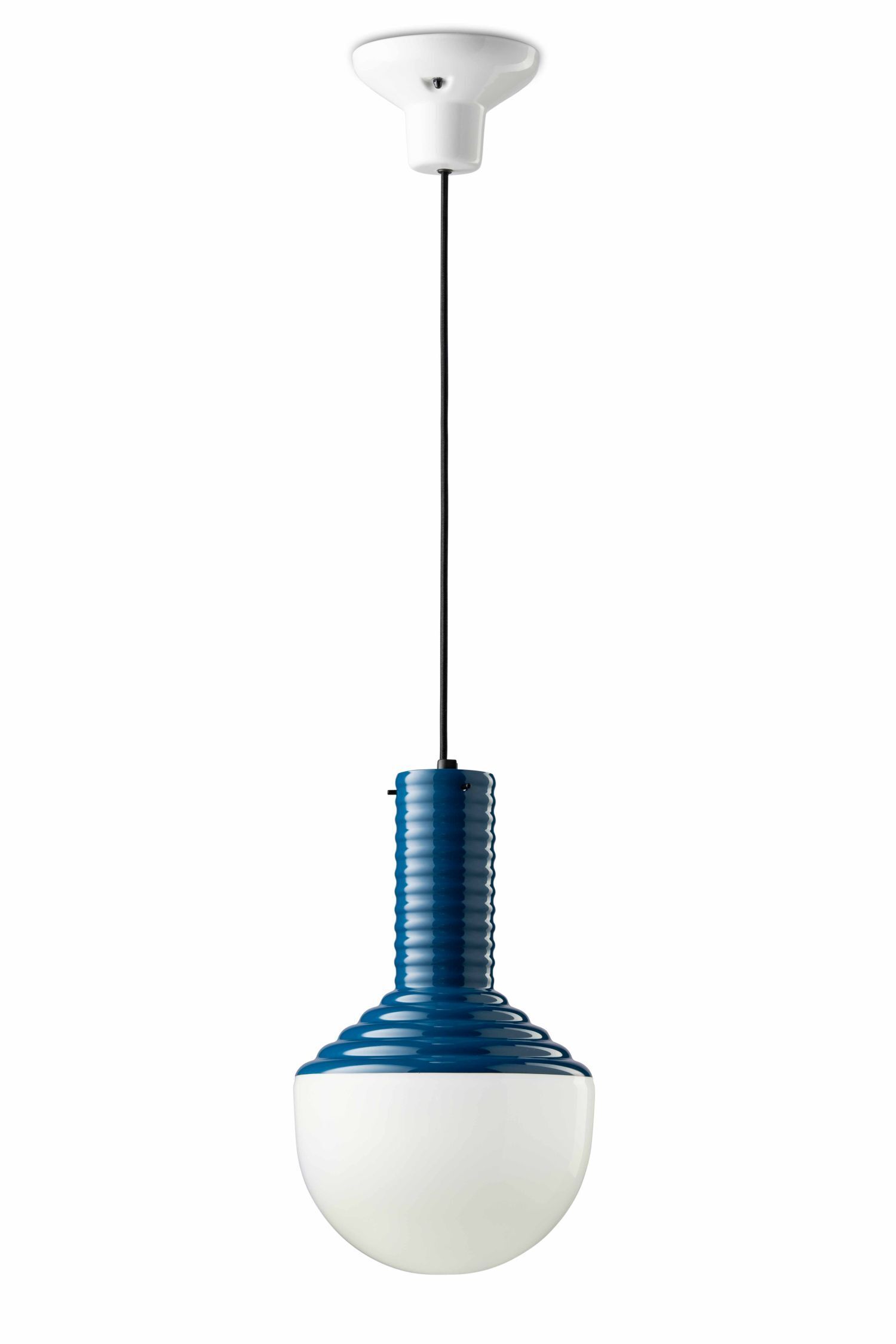 Lampe à suspendre verre céramique E27 Ø 24 cm H : max. 159 cm