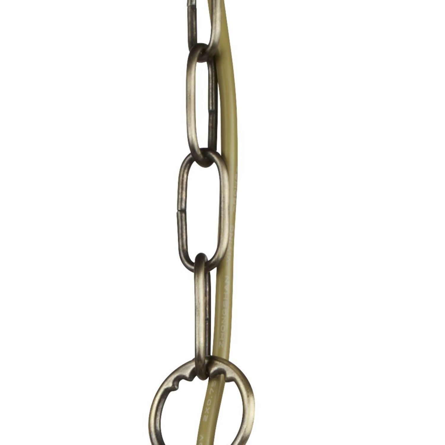 Suspension verre métal Ø 27 cm rond H : max. 1,2 m E27 Kette