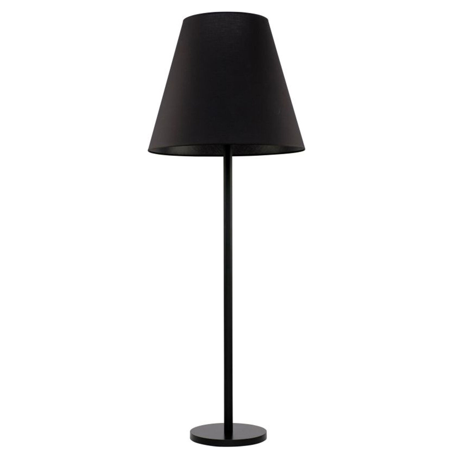 Lampe sur pied en noir 3-flmg