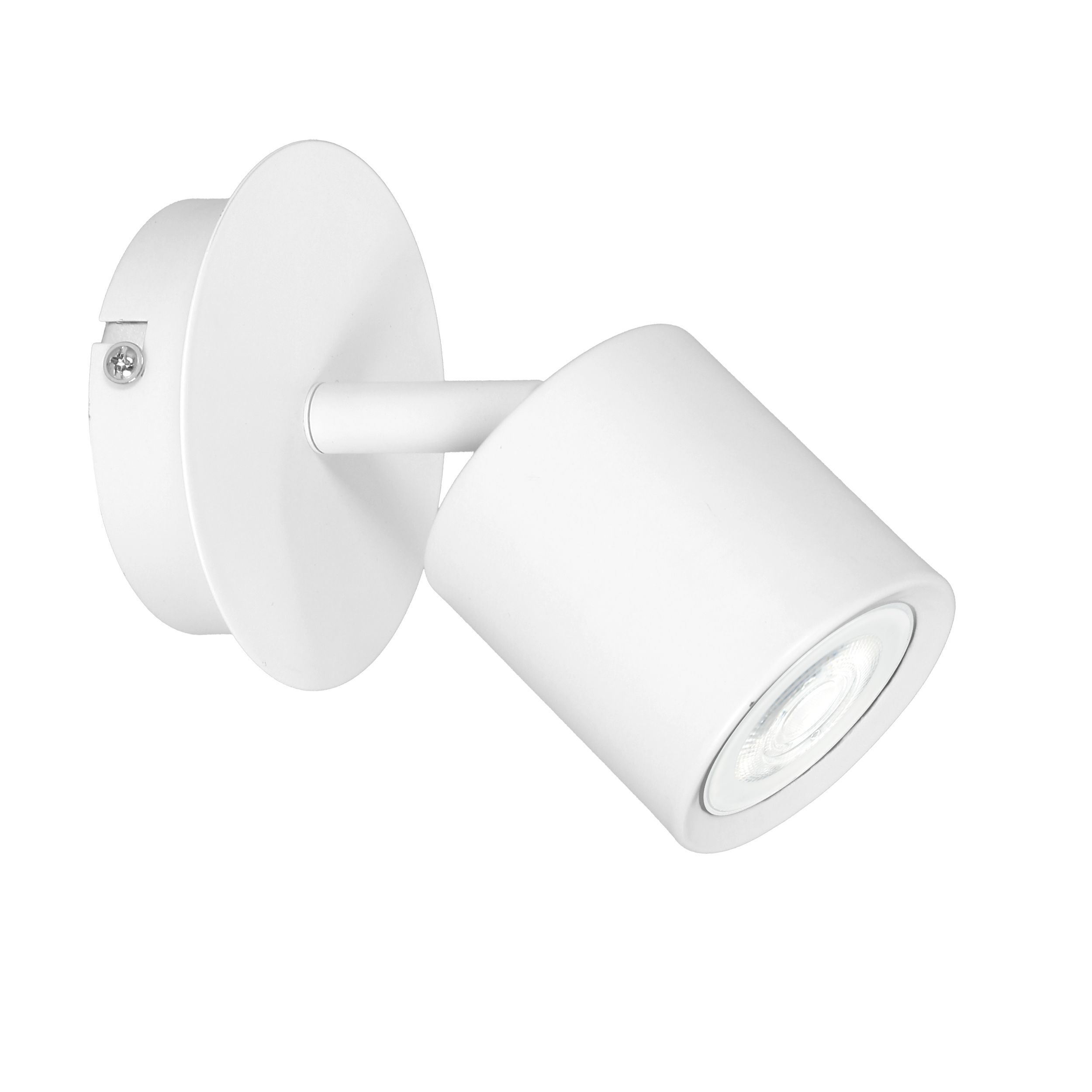 Spot Lampe murale blanc petit orientable GU10