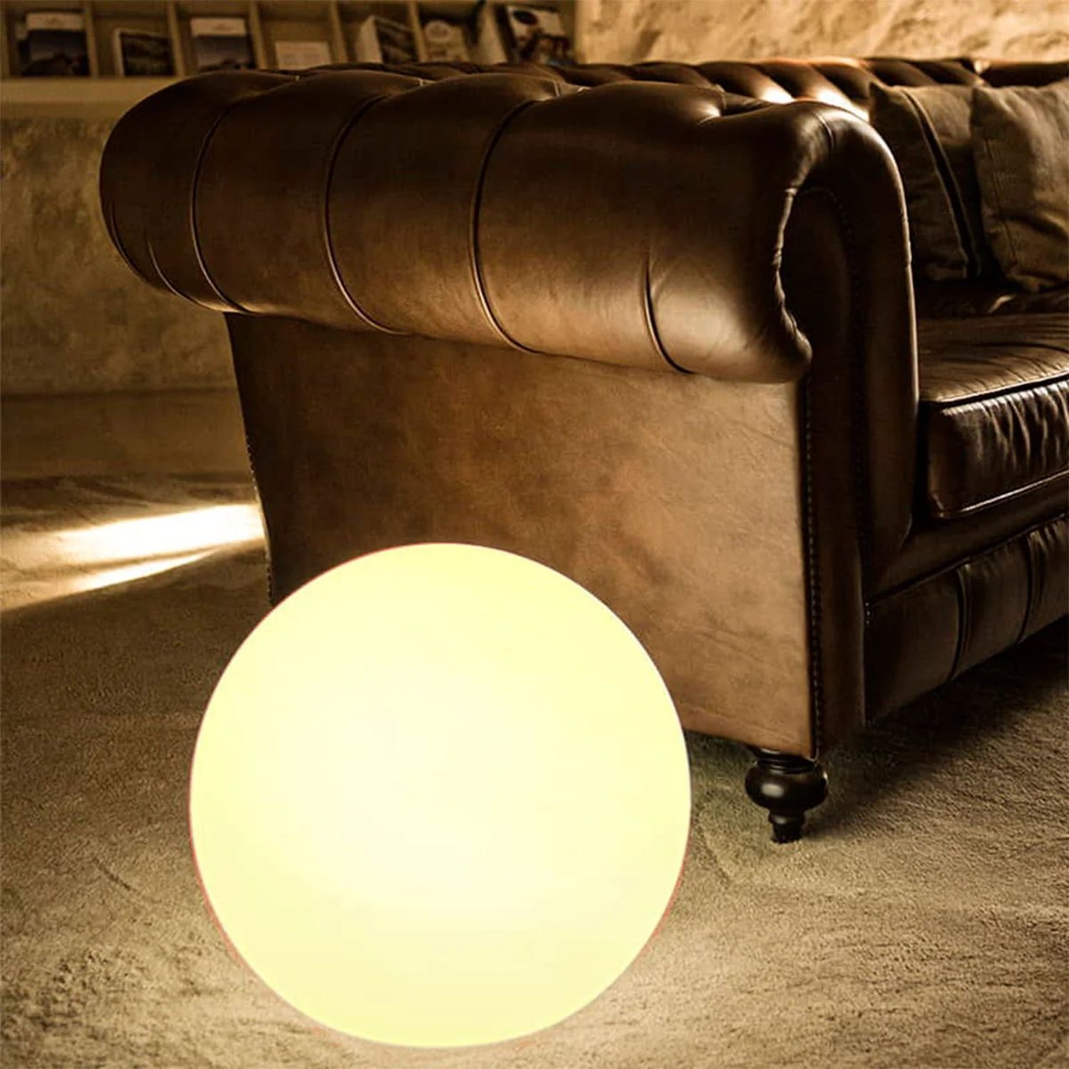 Lampe boule Ø 60 cm grand câble fiche incl. E27 LED 2700 K