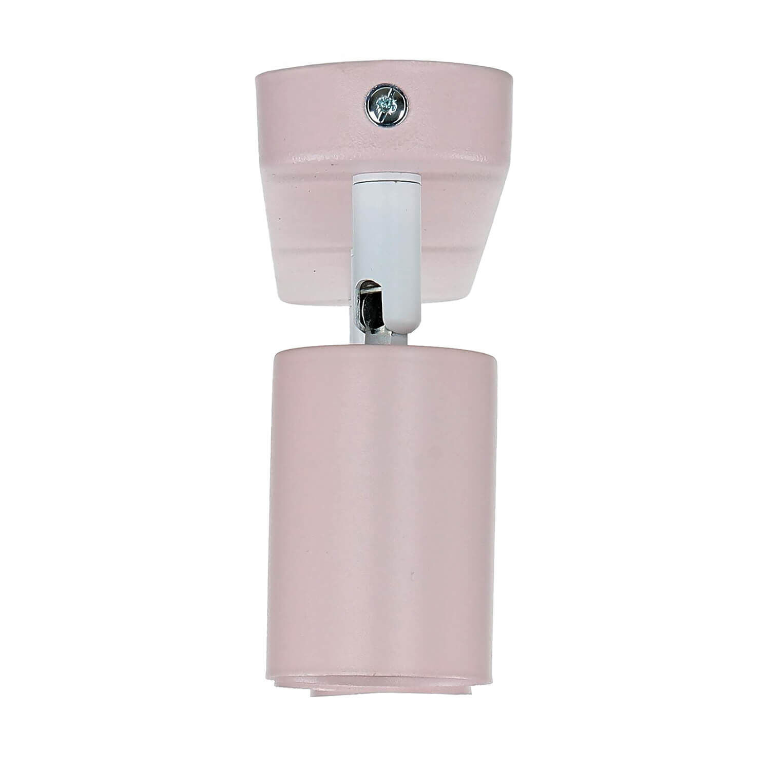 Spot de plafond métal rose GU10 52 cm long chambre d'enfant