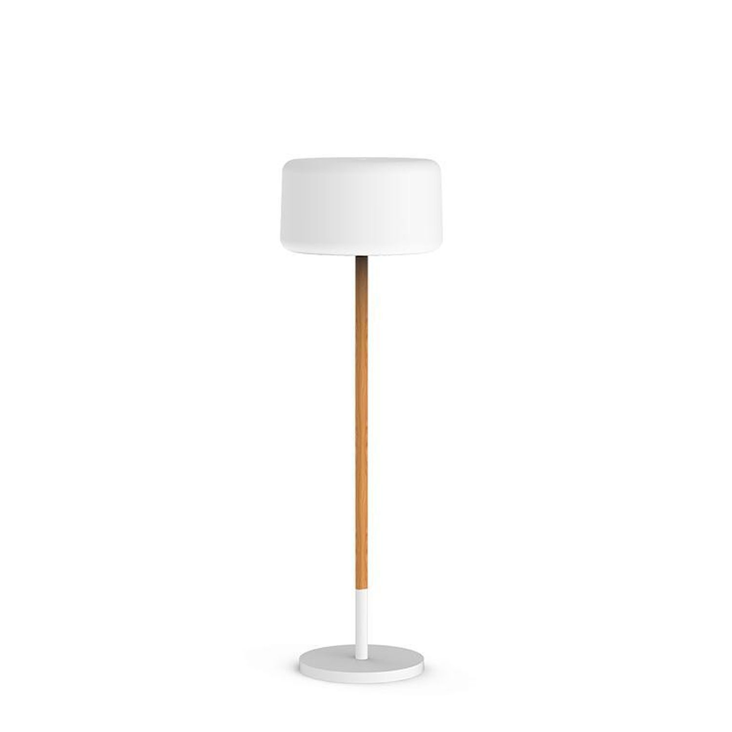 Lampadaire LED extérieur solaire changeant de couleur 155 cm dimmable Lampe, Lampenschirm