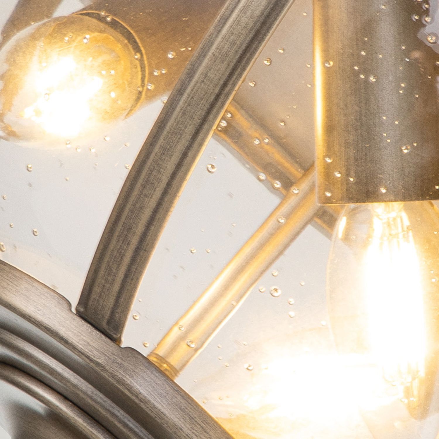 Wandlampe, Metall, Glühbirne, Lampe, Kugellicht