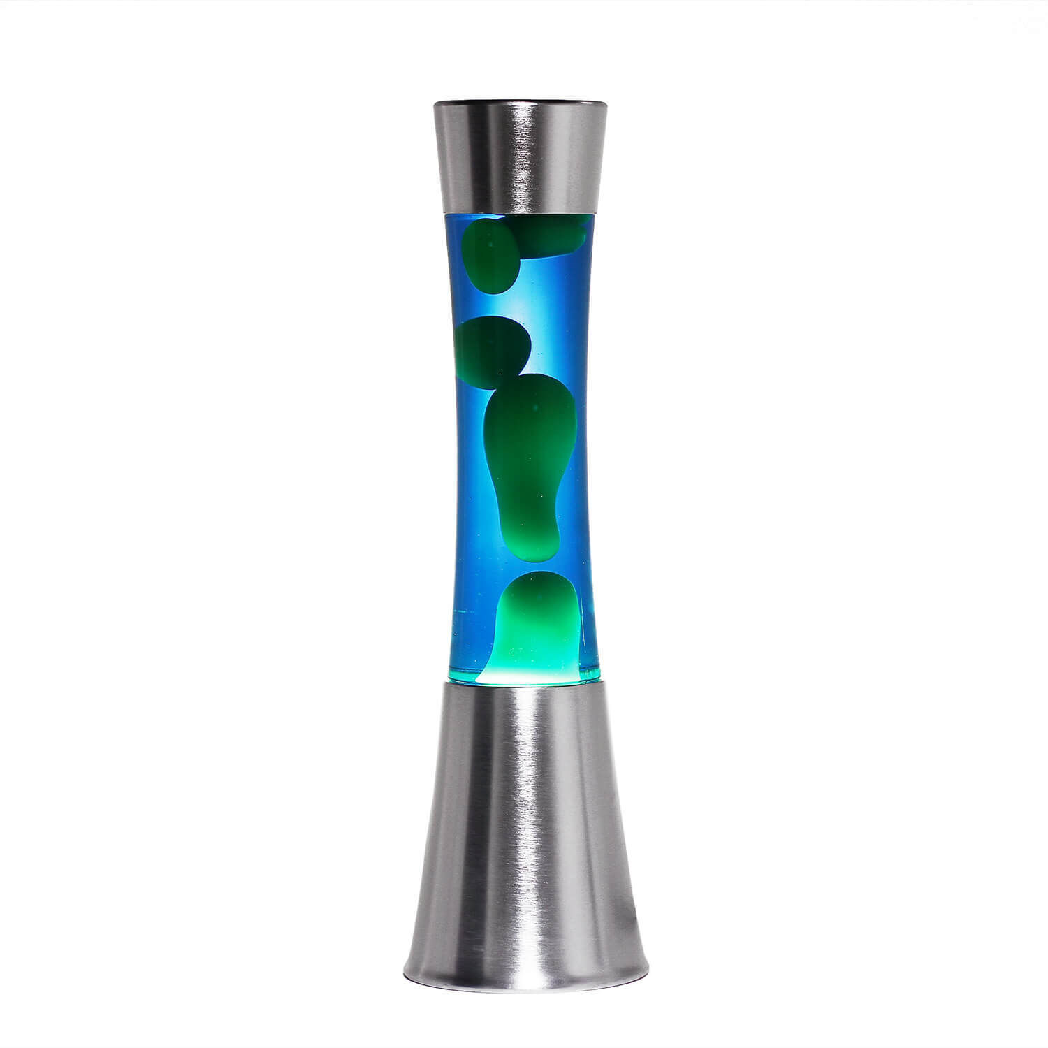 Retro Lavalampe Blau Grün 39cm stimmungsvoll SANDRO Krug, Töpferei, Vase, Flasche, Lampe