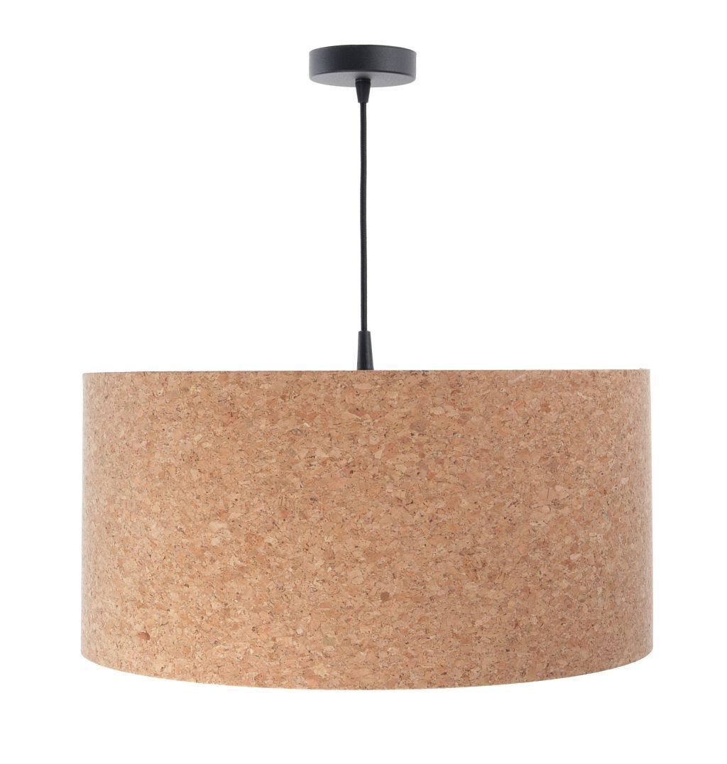 Lampe à suspendre Salle à manger Naturel Noir Liège Ø 40 cm E27 Moderne