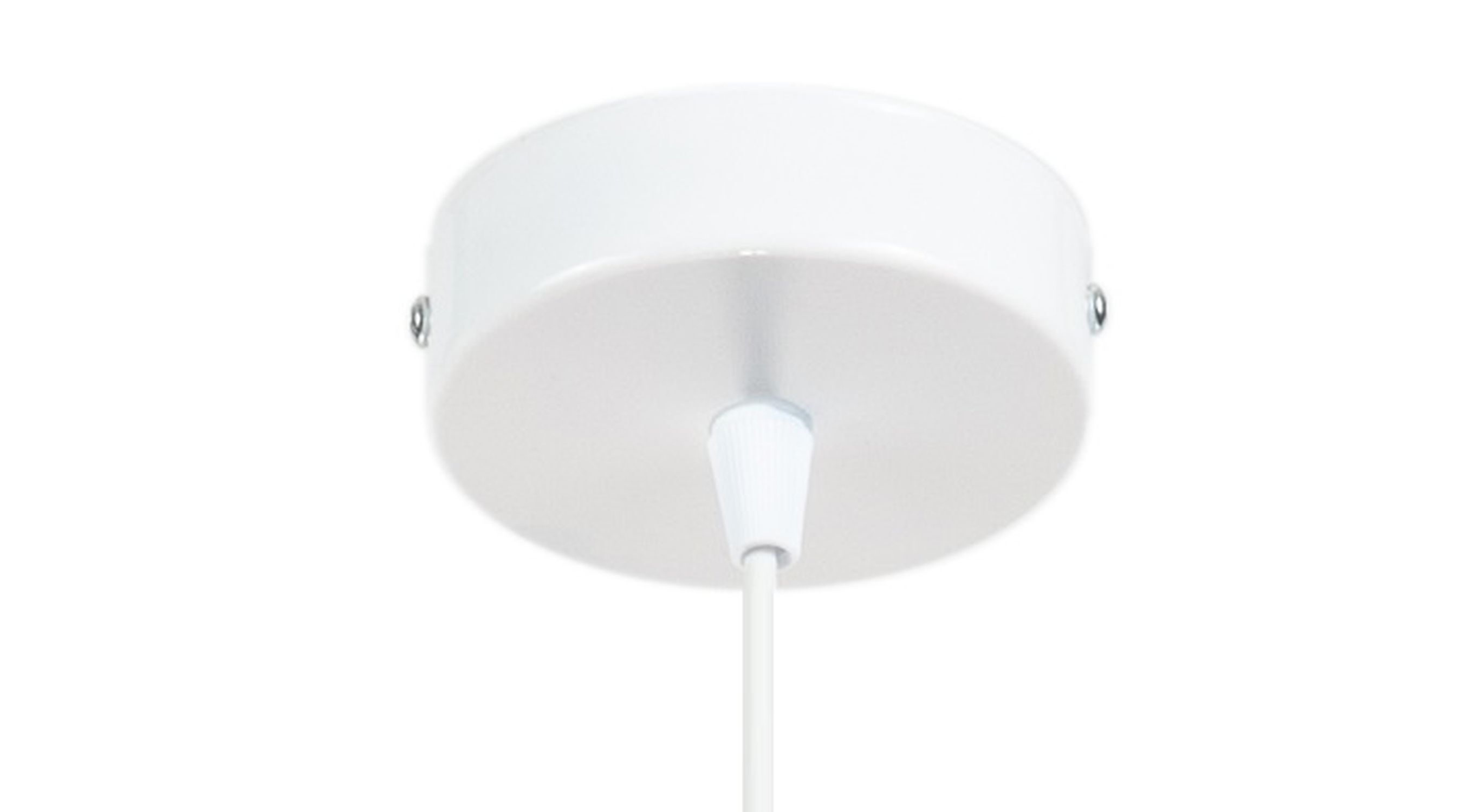 Suspension bois métal blanc E27 Ø40 cm confortable