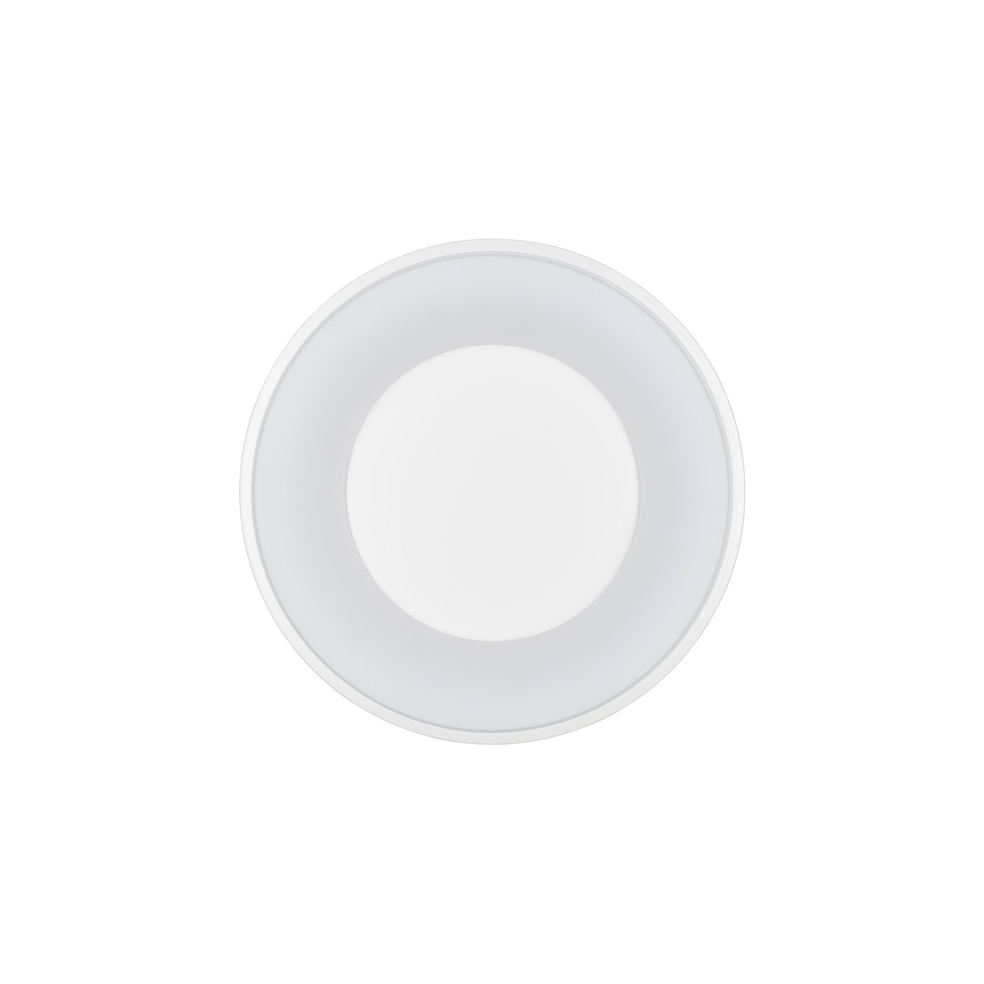 Weiße LED Deckenleuchte Metall Ø 38 cm 2700 lm 32 W Becher, Tasse, Weiß, Porzellan, Kaffee-/Teetasse