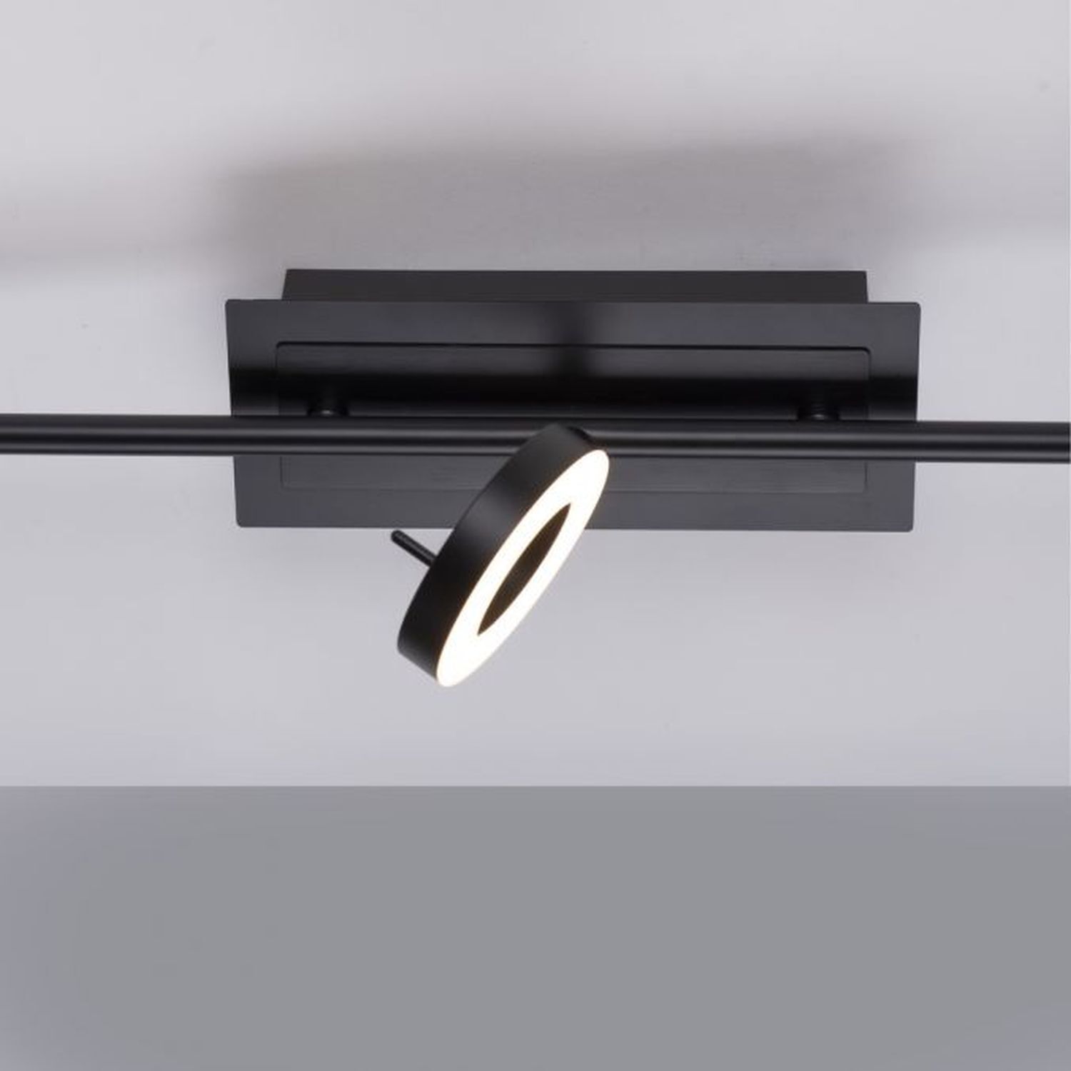 Flexibler LED Deckenspot Anthrazit IP44 67 cm blendarm Beleuchtung, Band