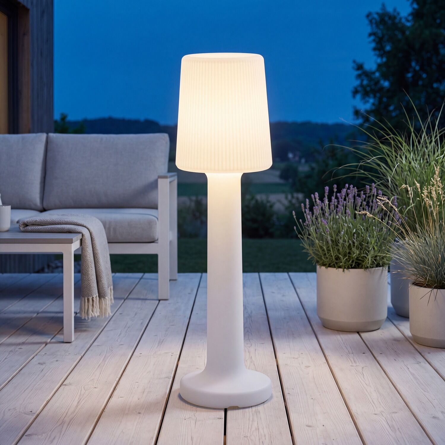 126617-led-stehlampe-aussen-110-cm-hoch-stecker-kabel-ip65-weiss-6000-k-1600-lm-wegeleuchte-aussenlampe-terrasse-garten-stehleuchte-outdoor-1 Stehlampe, Außenlampen, LED-Lampe, weiße Lampe, Standlampe