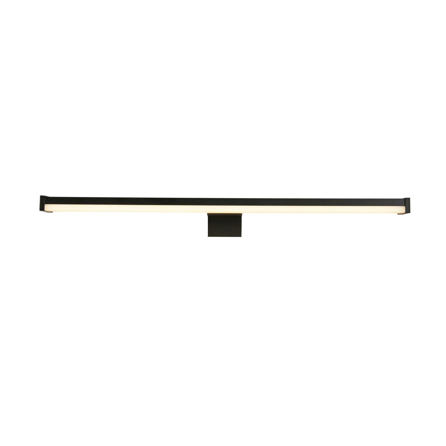 Lampe à miroir LED noire aluminium IP44 9 W 3000 K