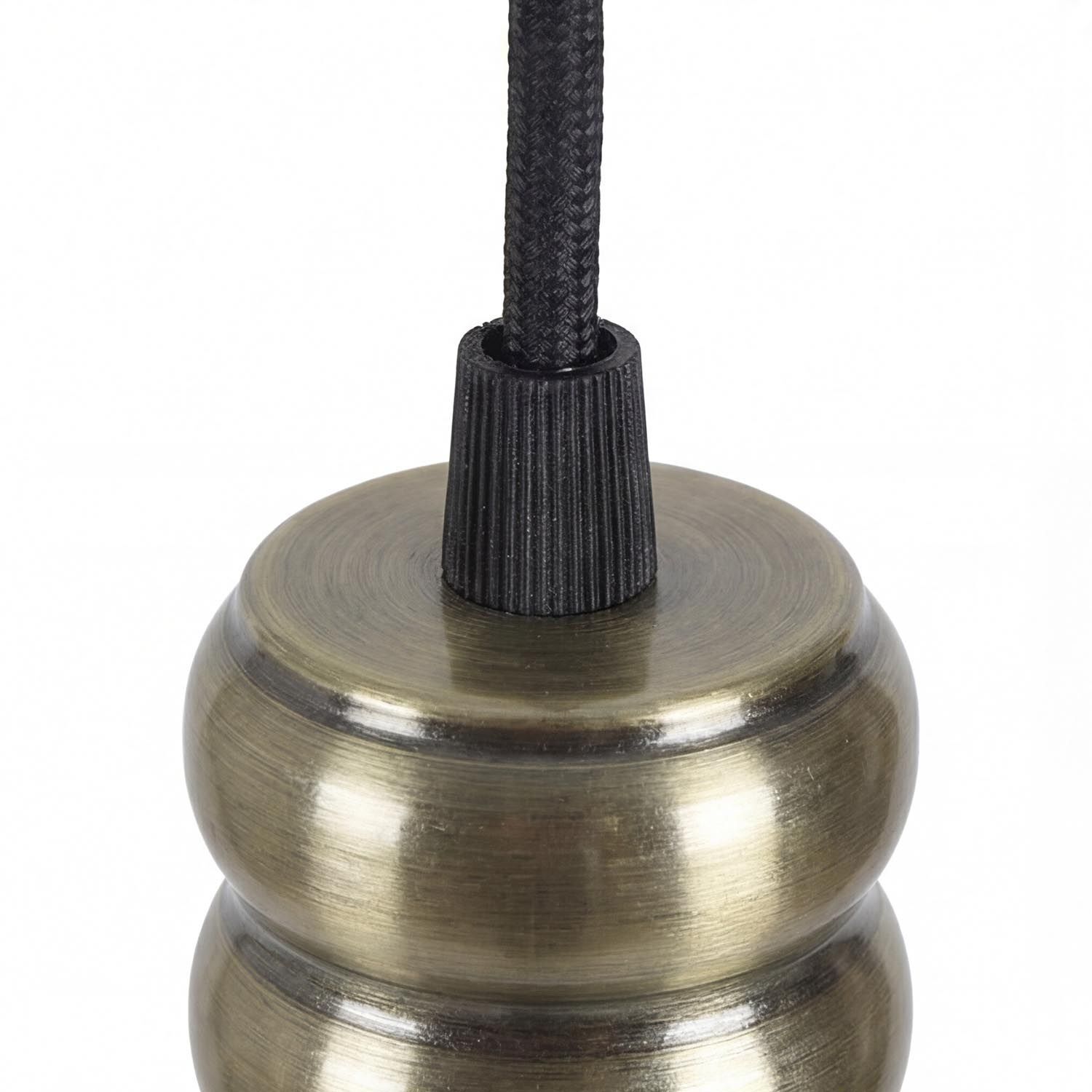 lampe, hängelampe, metallisch, bronzefarben, kabel