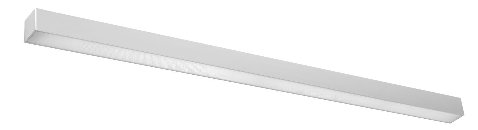 Applique murale LED gris métal 118 cm de long 4000 K Downlight