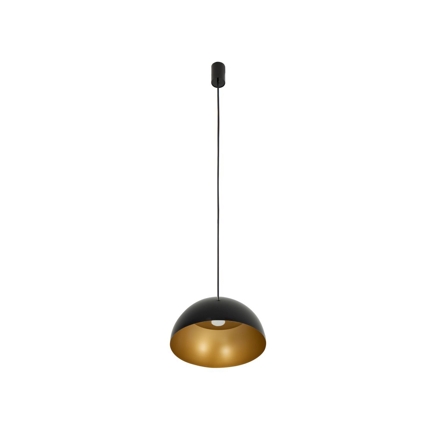 Lampe à suspendre noir or mat GX53 Ø 33 cm Métal