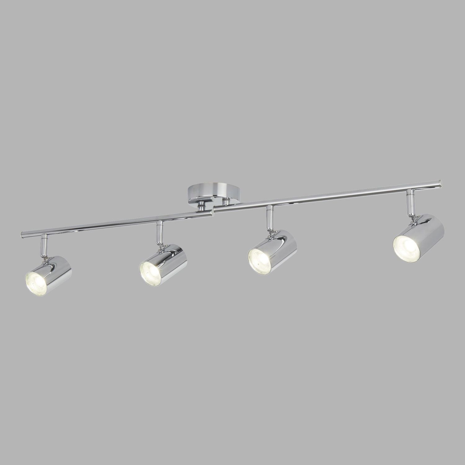 Spot de plafond LED chrome 3000 K 1459 lm métal