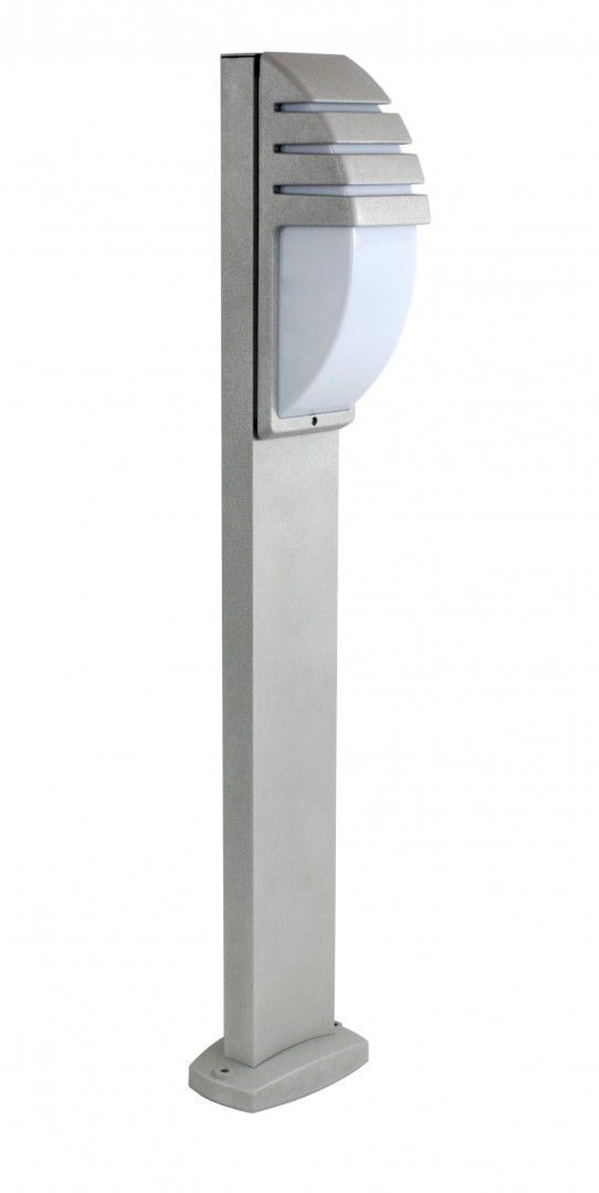 Lampe d'allée FALOMA en argent 99 cm à faible éblouissement E27