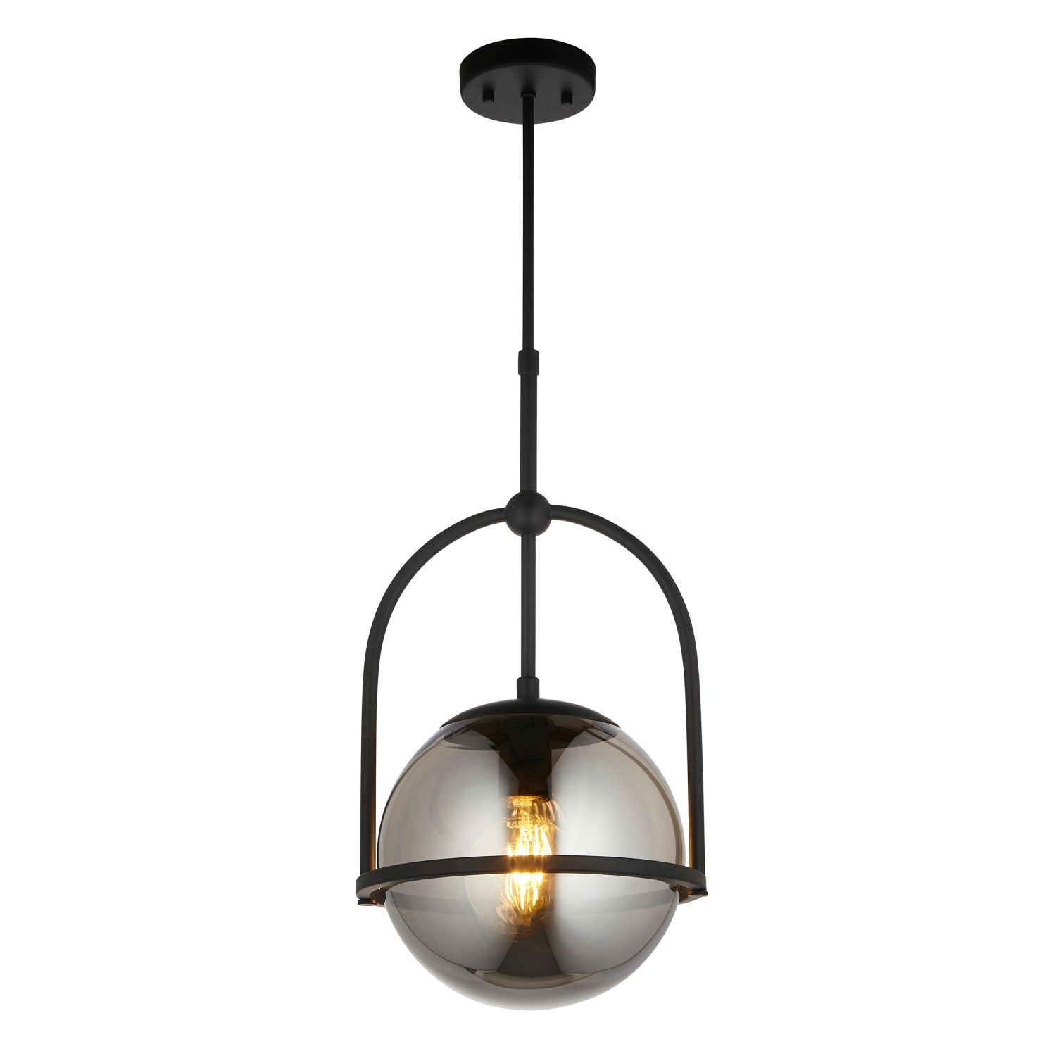Plafonnier Boule Abat-jour rond Ø 27,5 cm réglable en hauteur