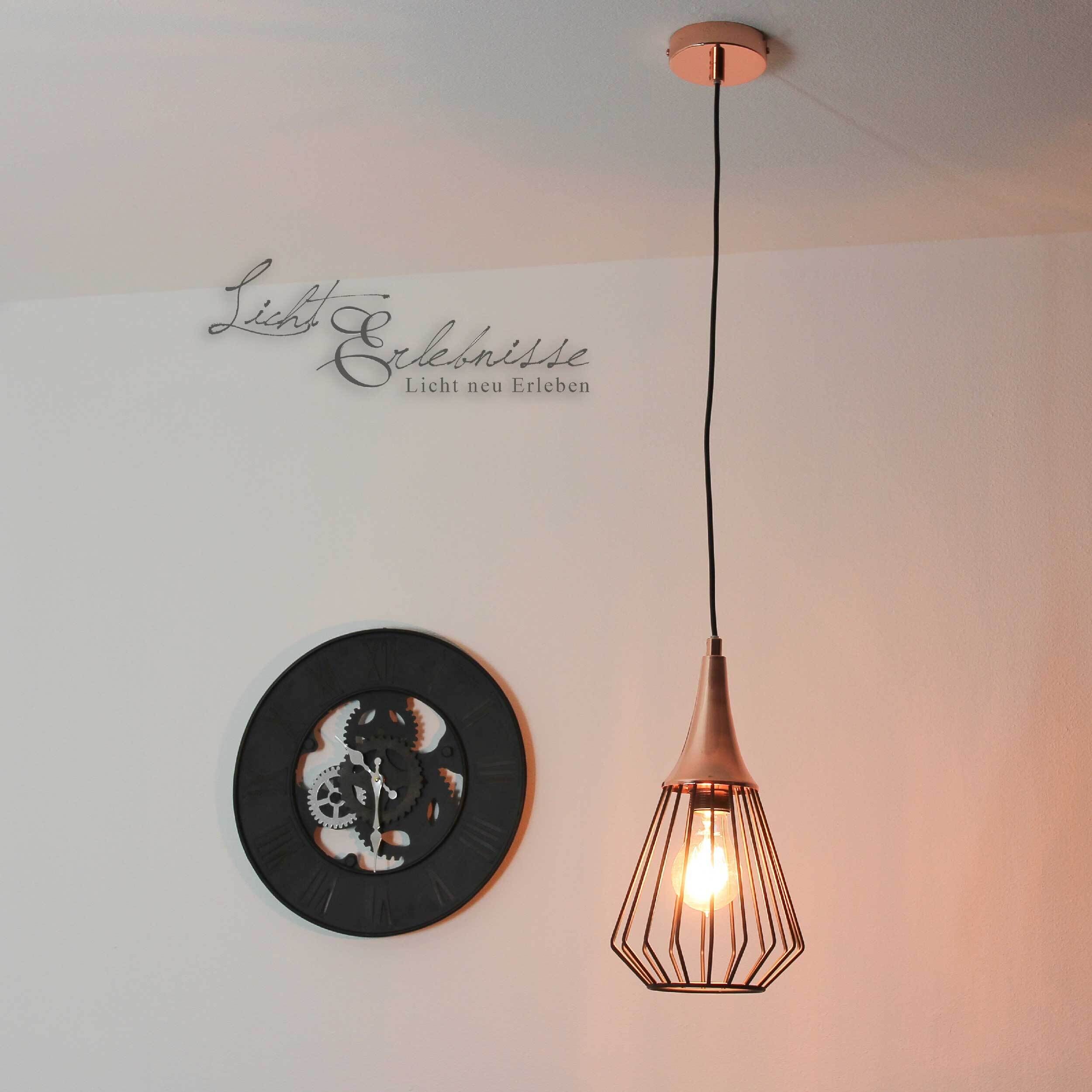 Lampe à suspendre en cuivre Lampe, Kronleuchter