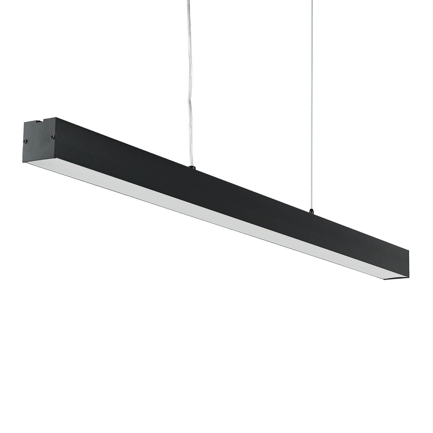Suspension LED métal dimmable L : 100 cm noir Moderne Leuchte