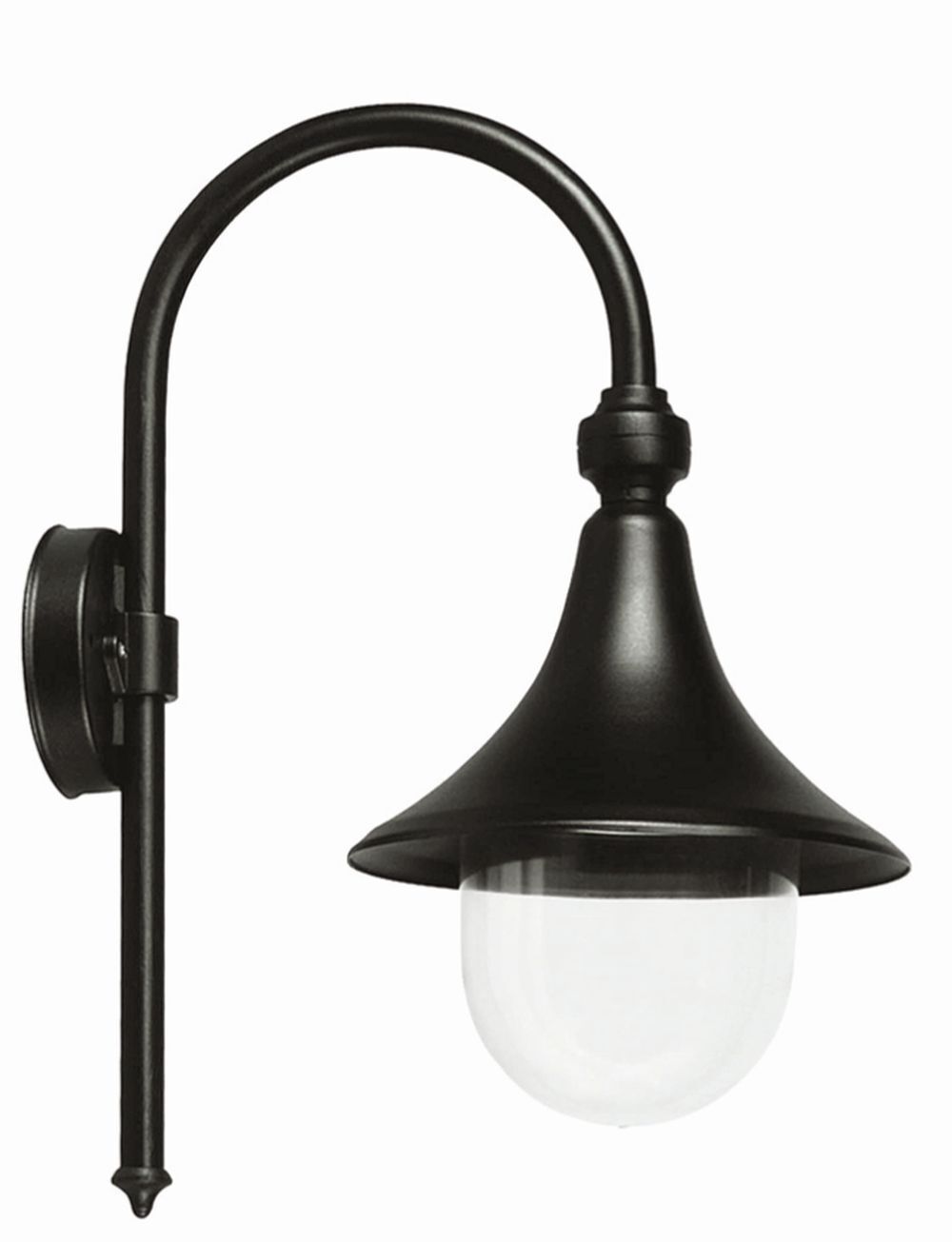 Applique extérieure Noir Rustique IP43 E27 CELESTE