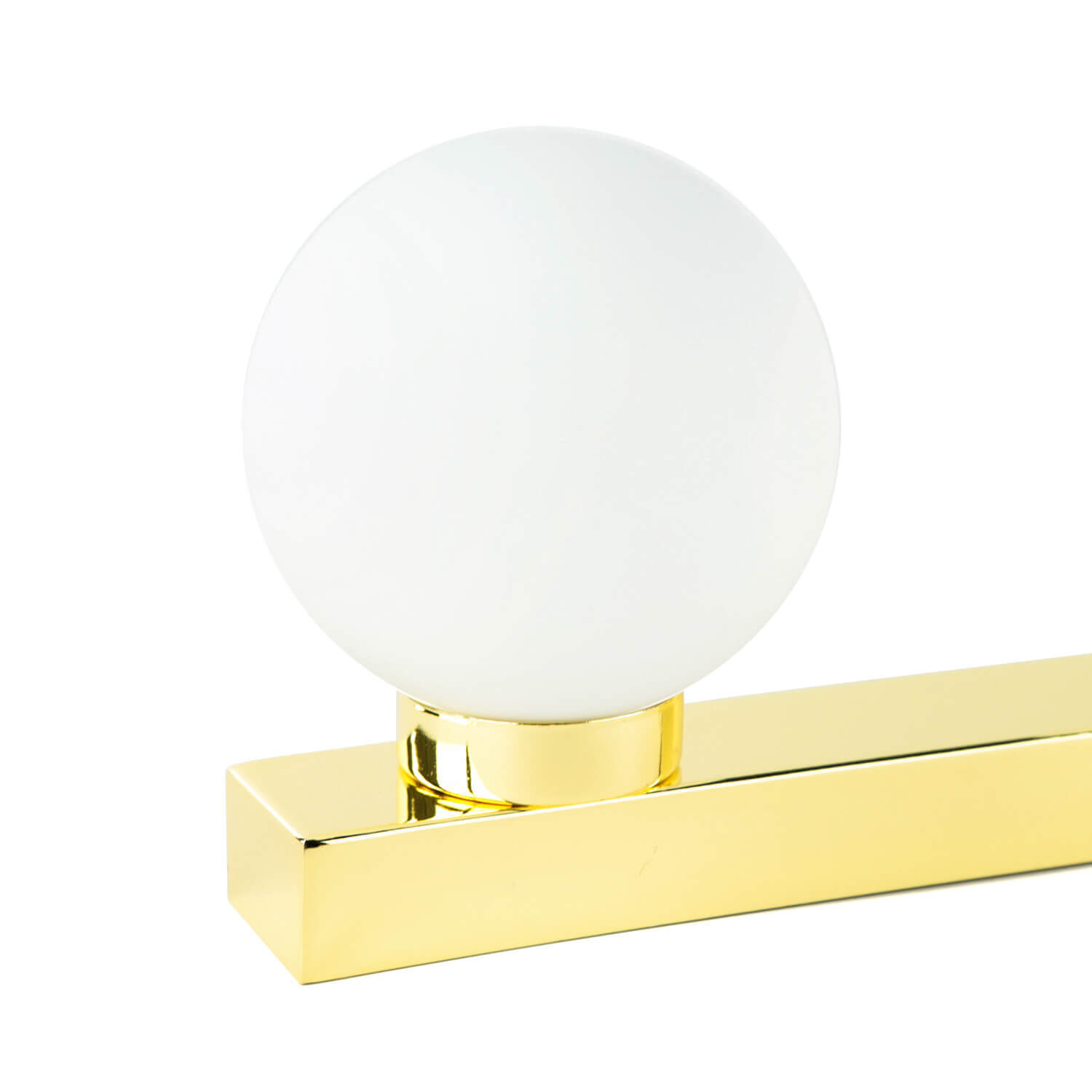 Lampe de salle de bain en or blanc mur plafond STAR Licht, Sphäre