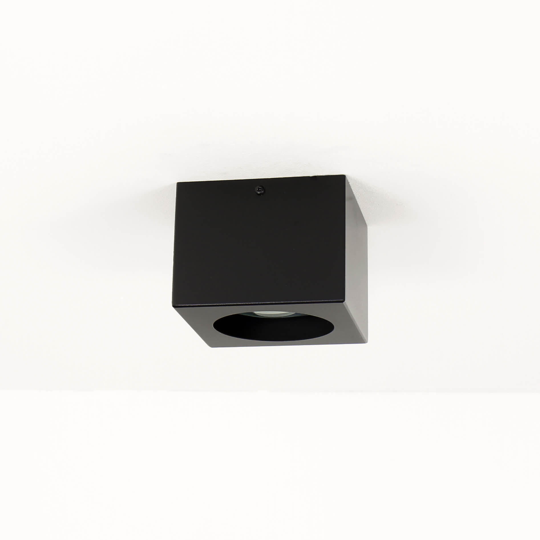 Spot Lampe Noir Plafond carré GU10