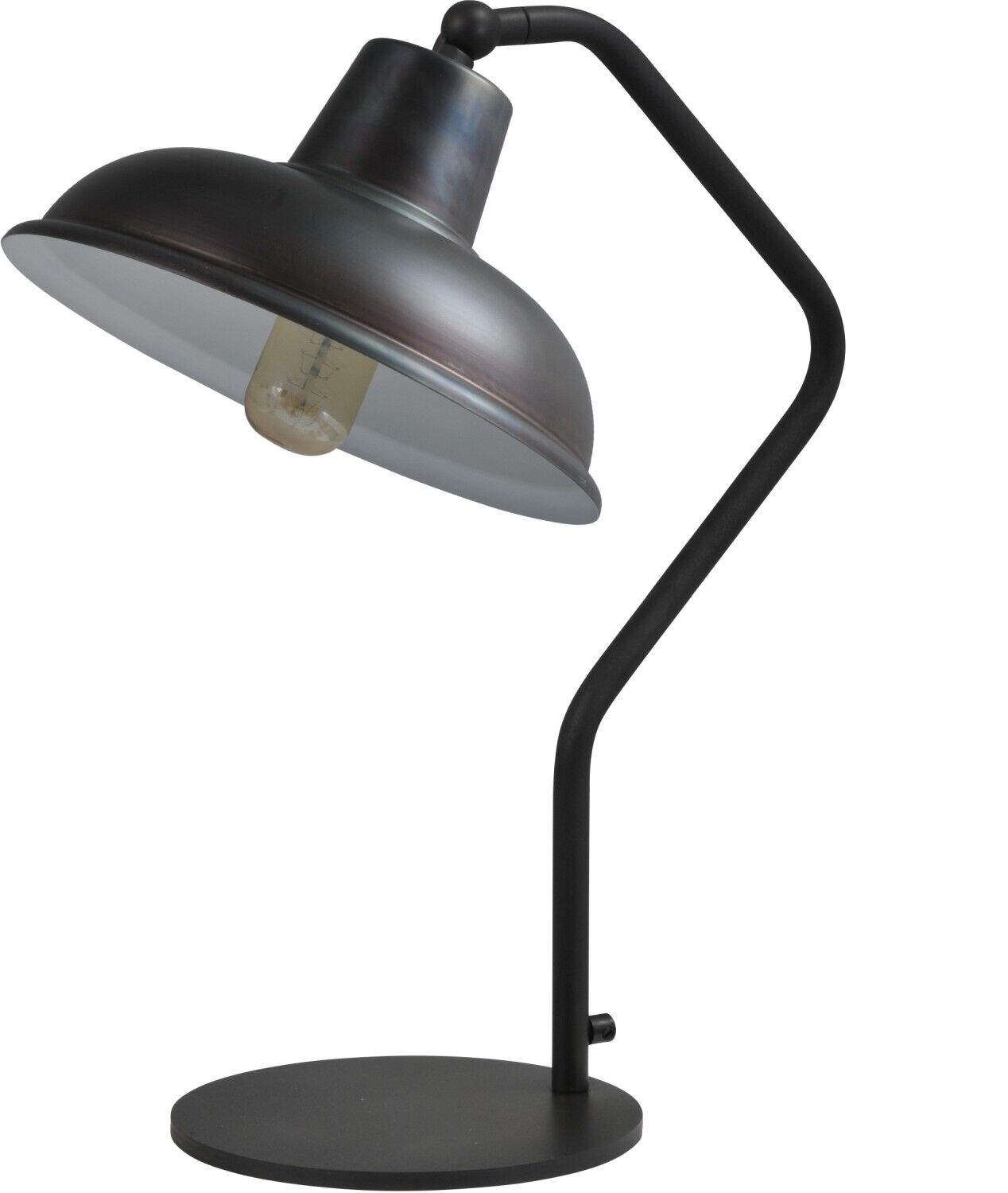 Premium Lampe de table H53cm métal-gris style industriel