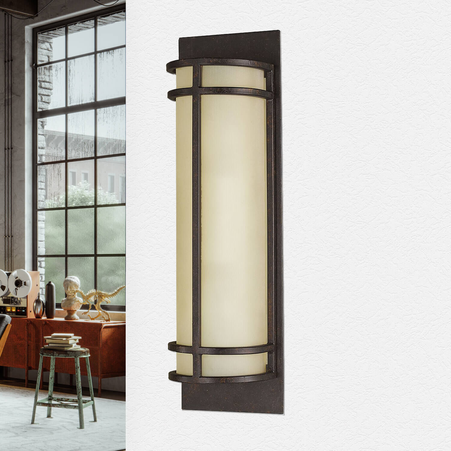 Lampe, Postfach, Leuchte