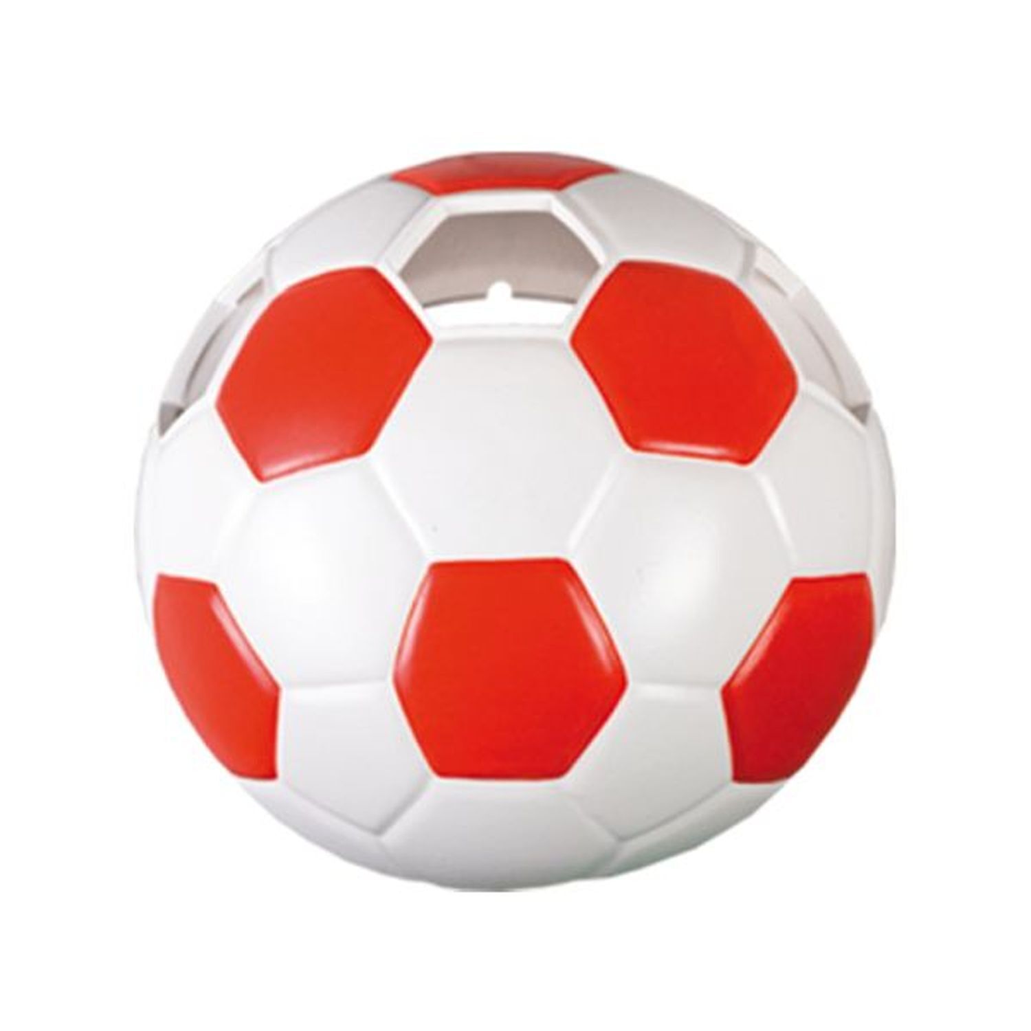 Applique murale football pour chambre d'enfant rouge/blanc