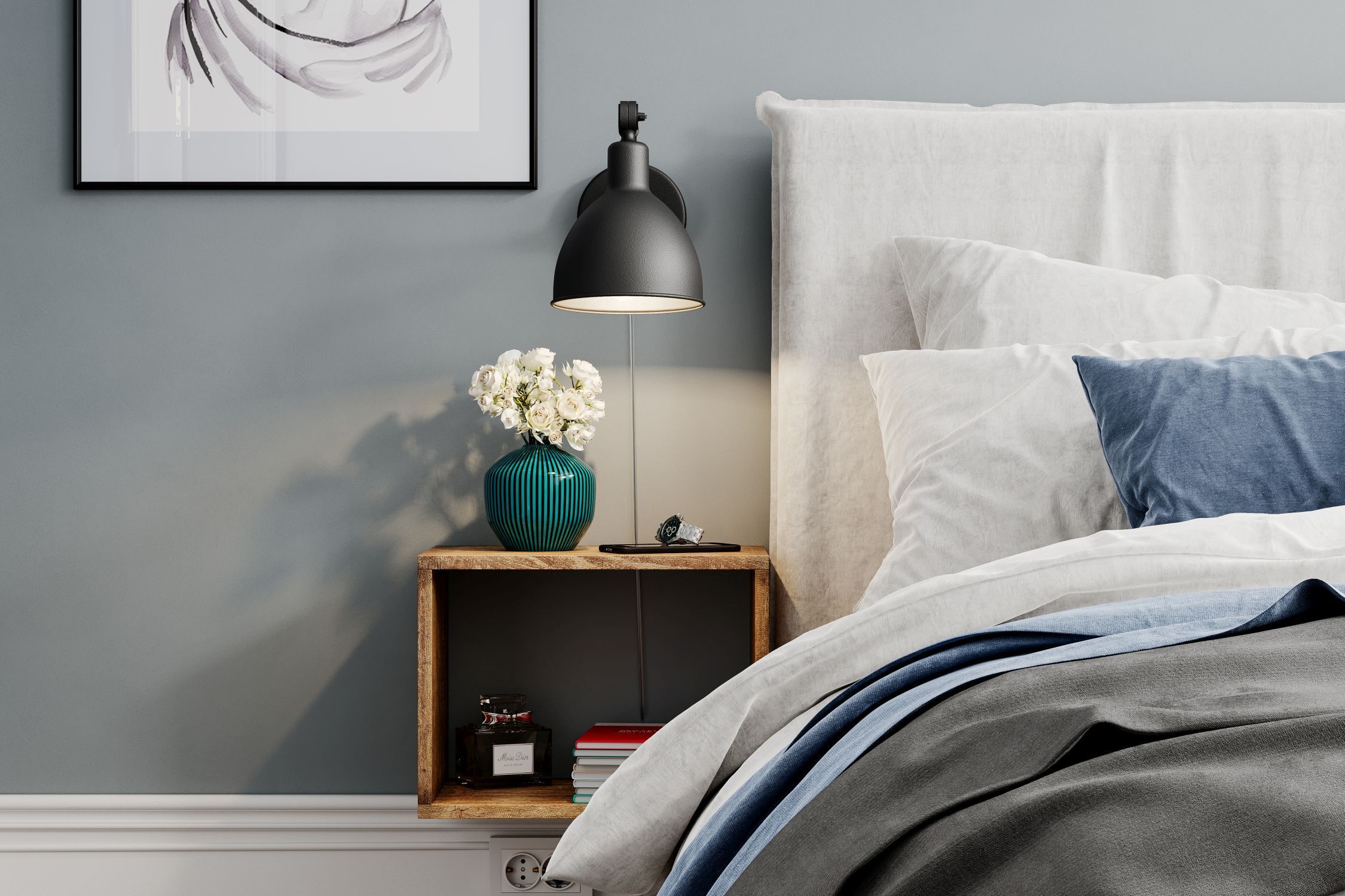 Lampe, Kissen, Dekoration für Zuhause, Mobiliar, Innenarchitektur