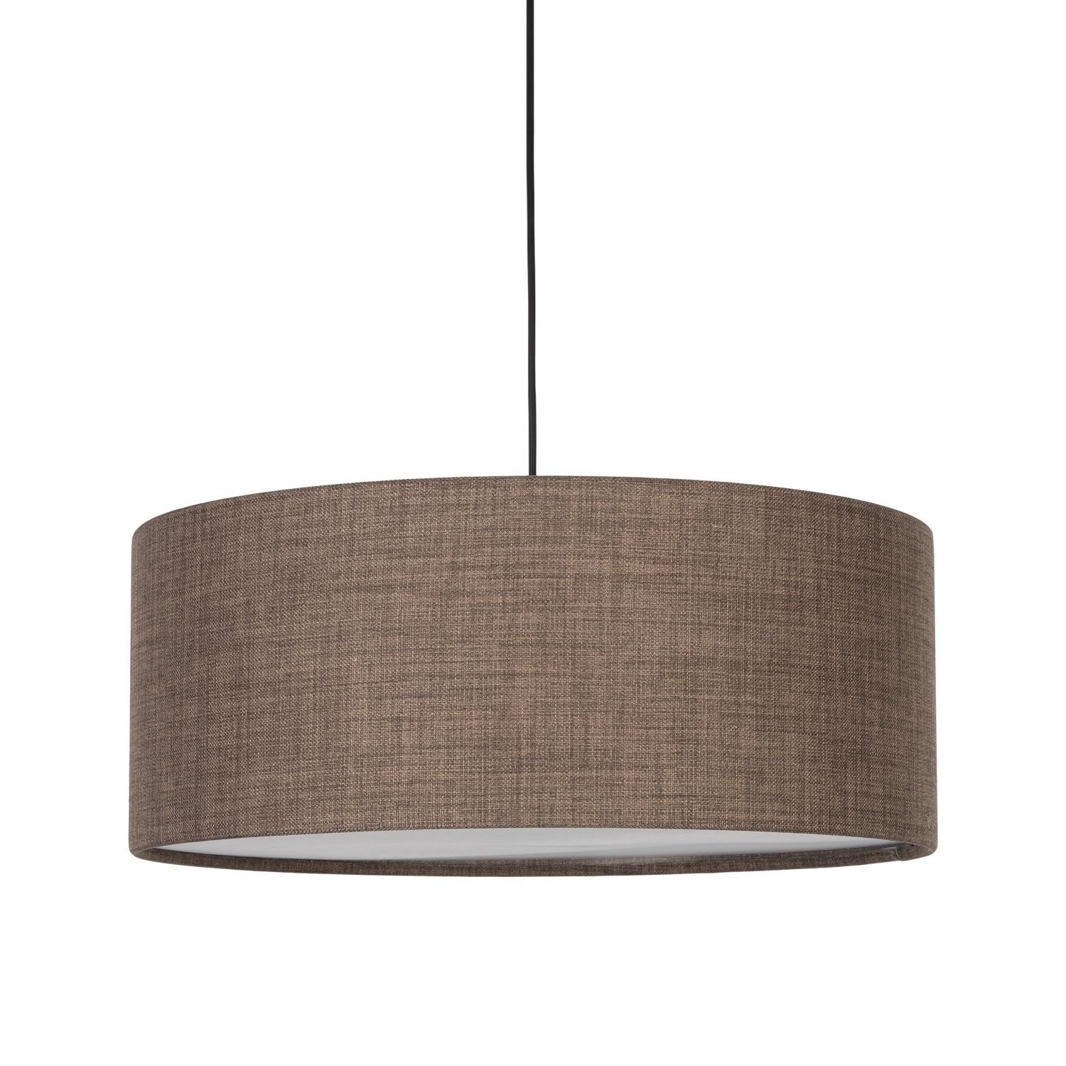 Suspension ronde Ø 50 cm Jute H : max. 110 cm 3x E27