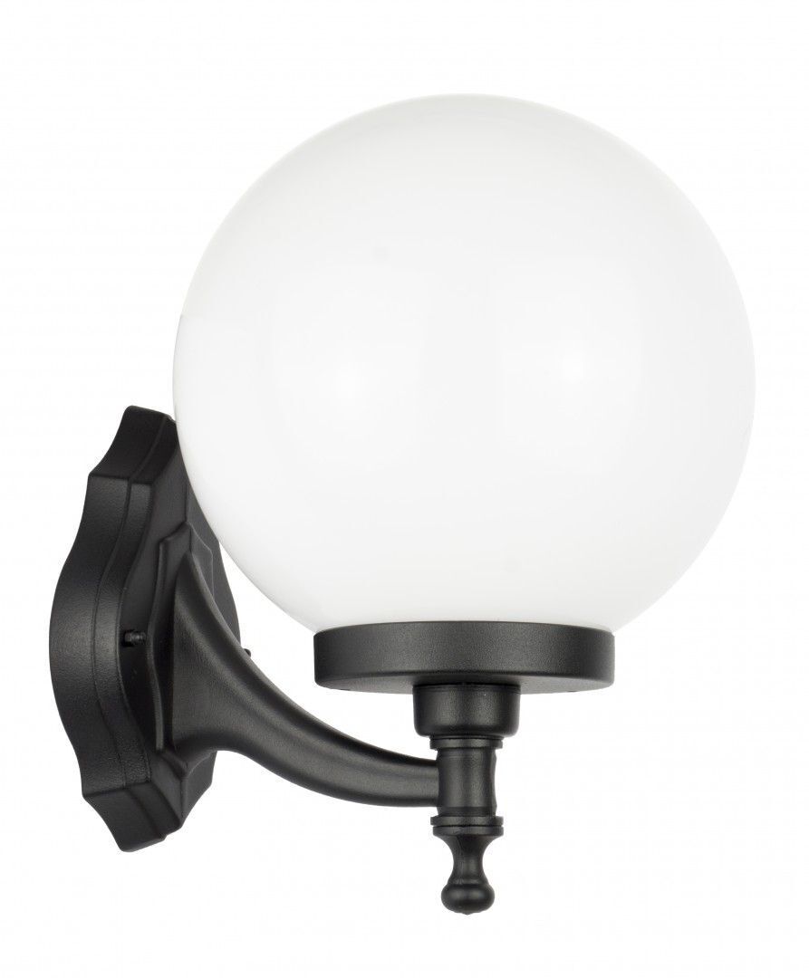 Lampe d'extérieur vintage Mur Abat-jour sphérique IP43 anti-éblouissement