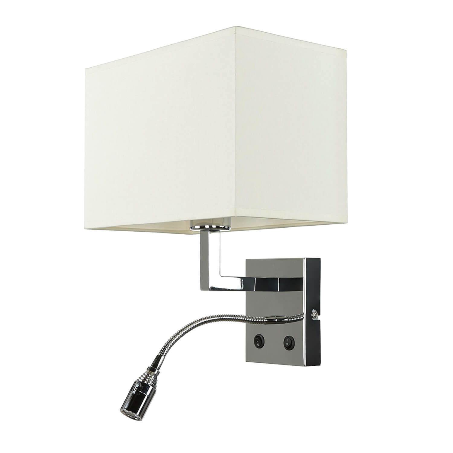 Applique murale moderne avec bras de lecture LED Lampe, Badezimmer, Drinnen, Zimmer, Duscharmatur