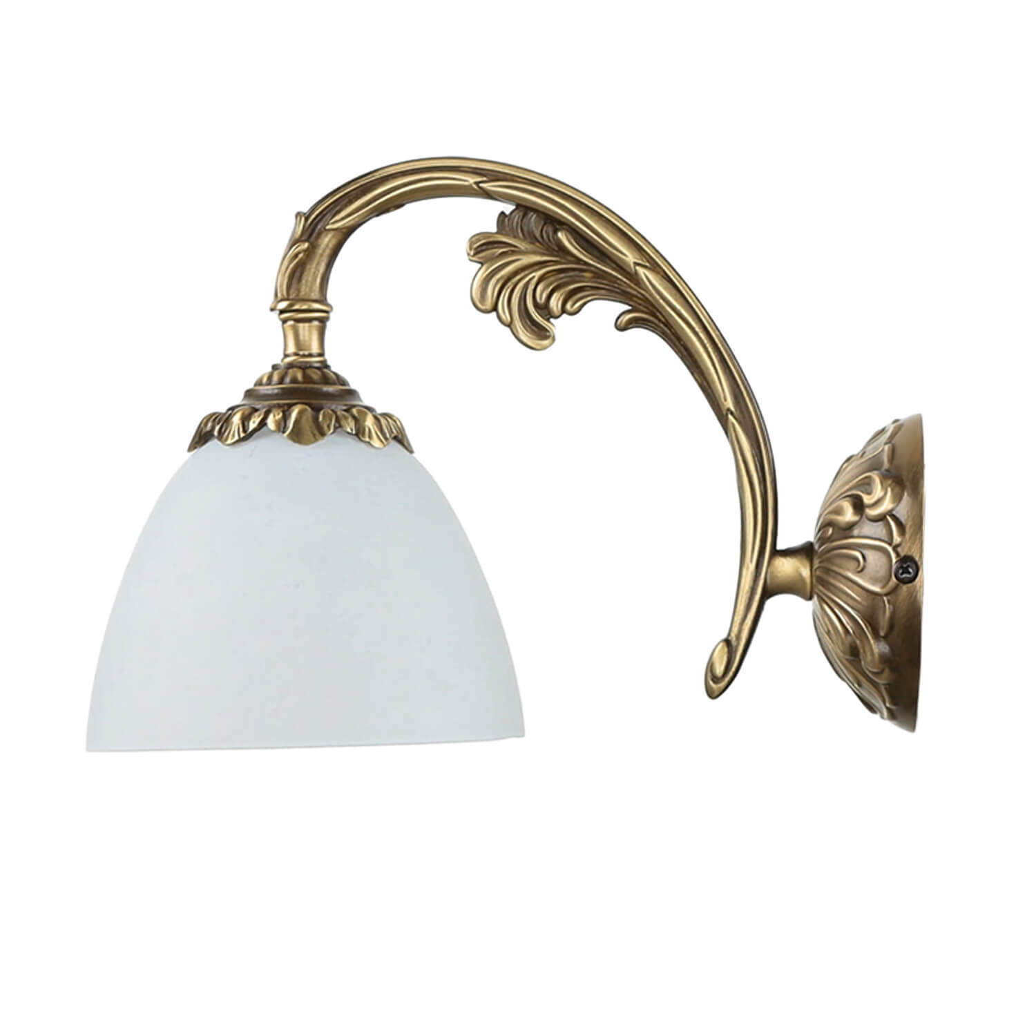 Applique murale en laiton véritable en bronze Beatrice Zimmer, Duscharmatur, Bronze, Leuchte, Lampe