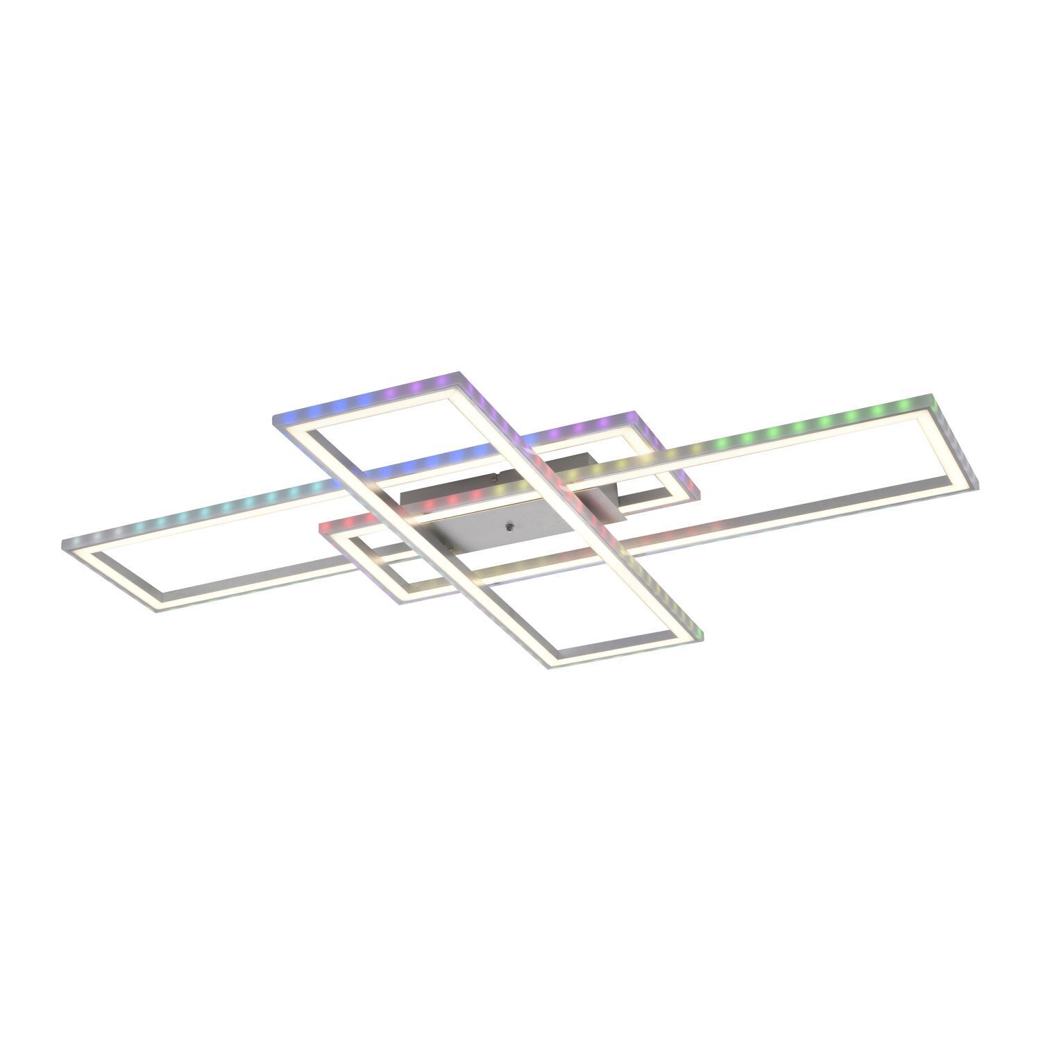 Lampe de plafonnier LED Rainbow RGB dimmable 5600 lm L:101,2 cm