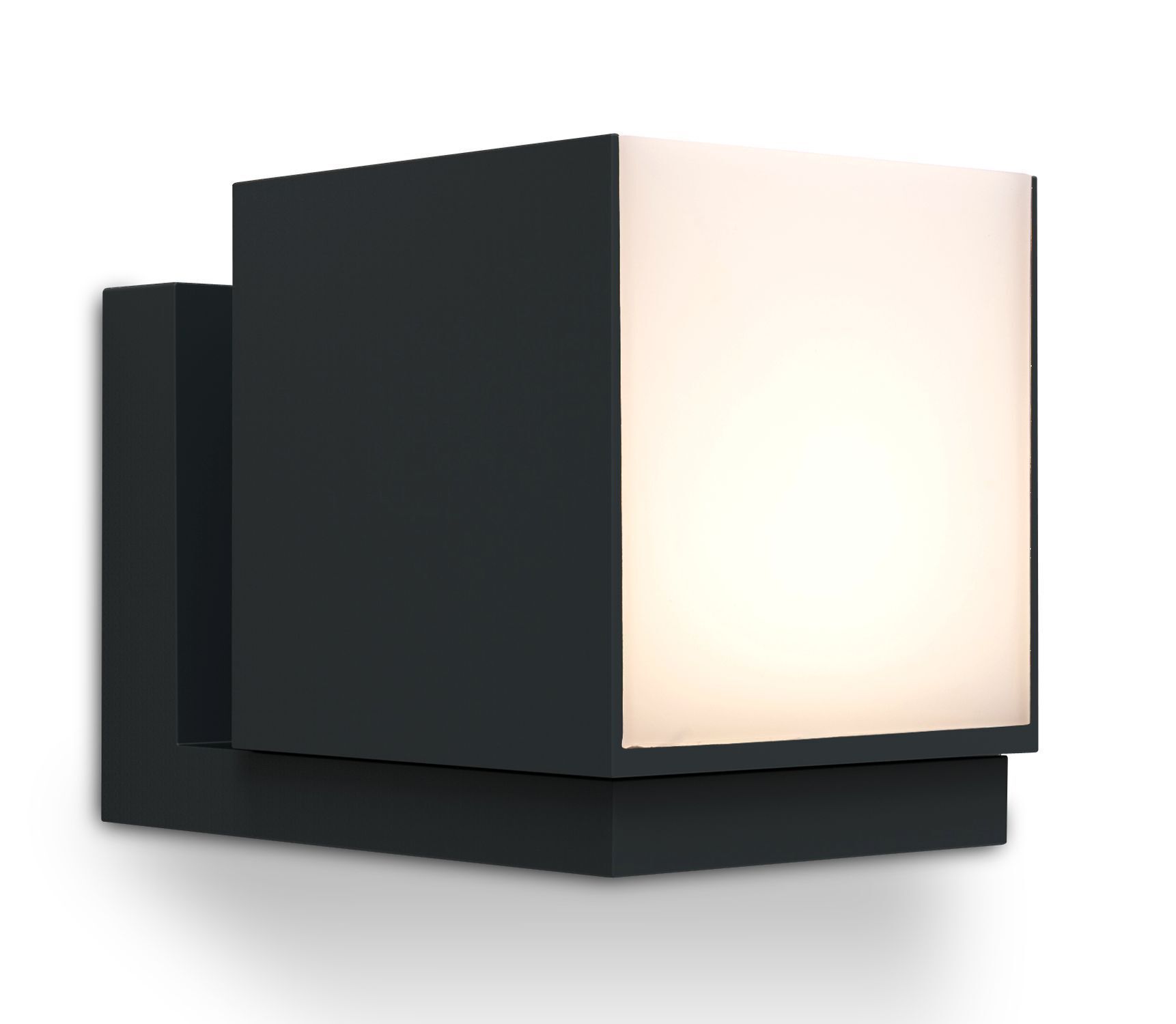 Applique LED flexible noire IP54 3000 K aluminium