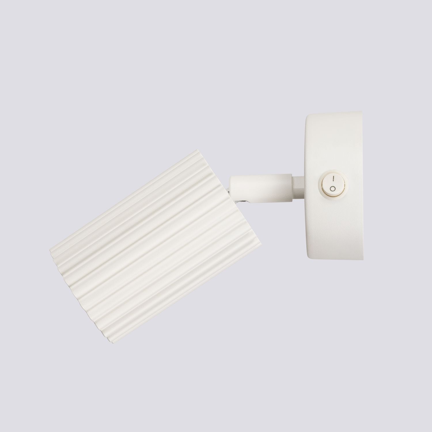 Applique murale pivotante GU10 L : 8 cm petite en crème Moderne