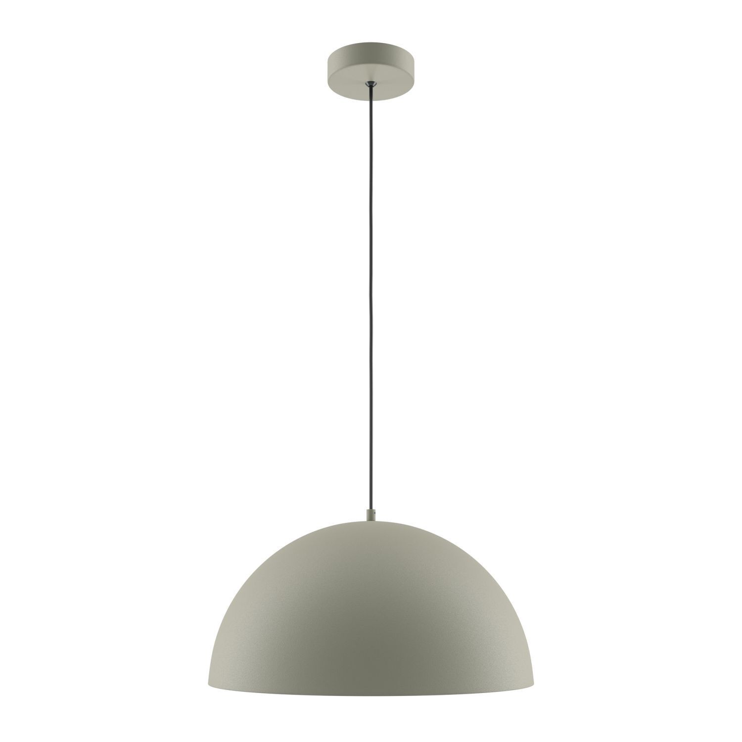 Suspension métal Ø 35 cm rond H : max. 320 cm E27