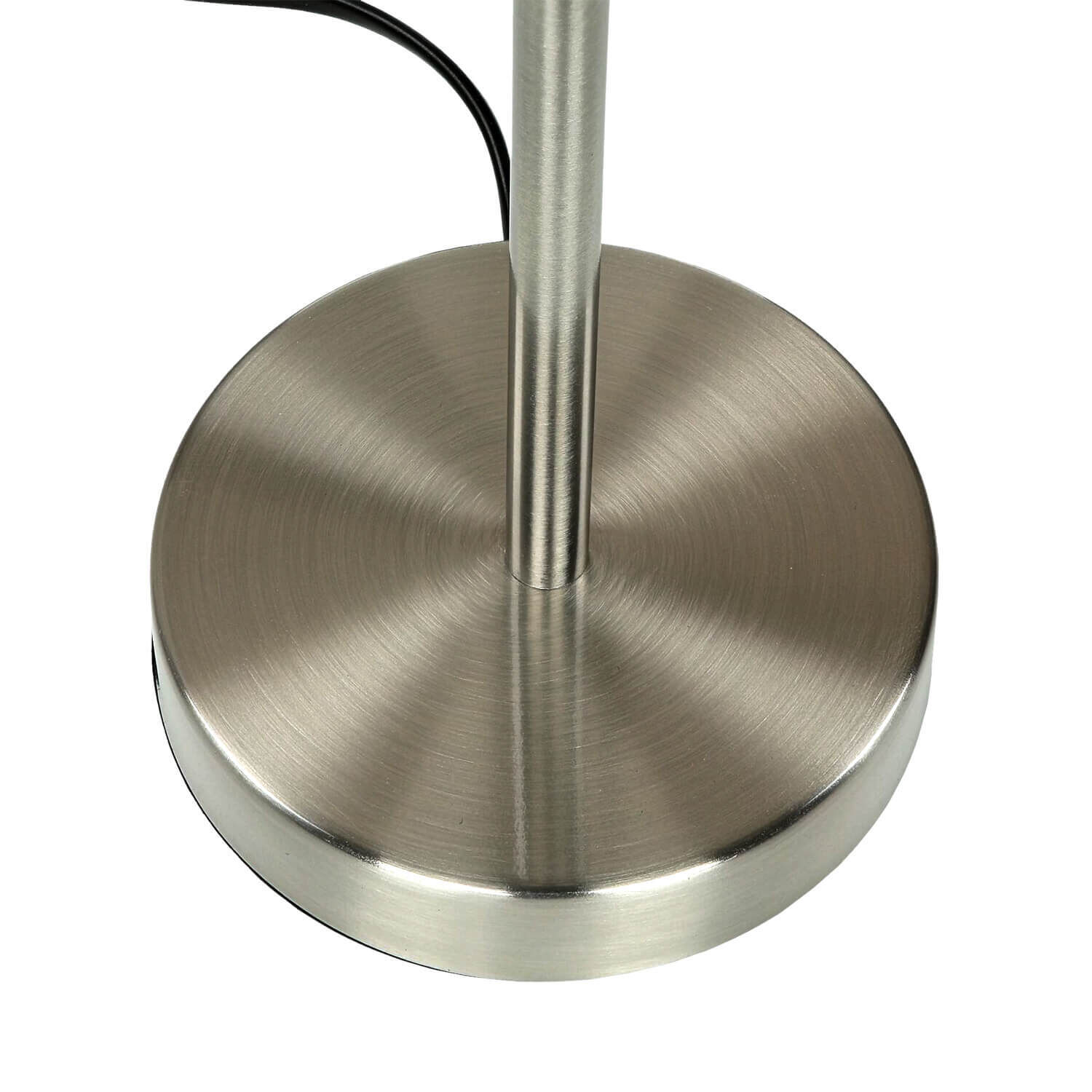 Lampe de table ronde moderne Elektrisches Gerät, Mikrophon, Aluminium