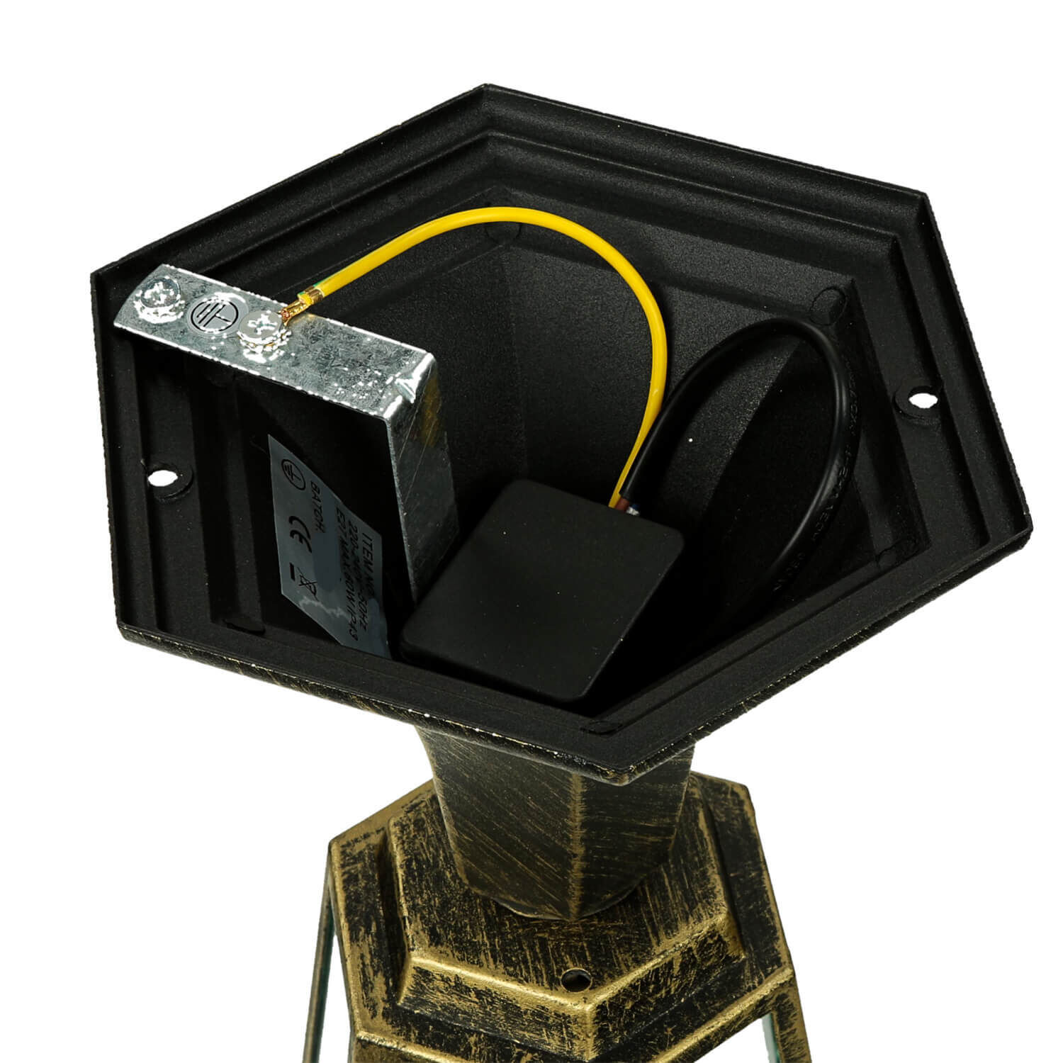 Lampe de chemin rustique Lanterne de jardin E27 PARIS Postfach, Elektronik