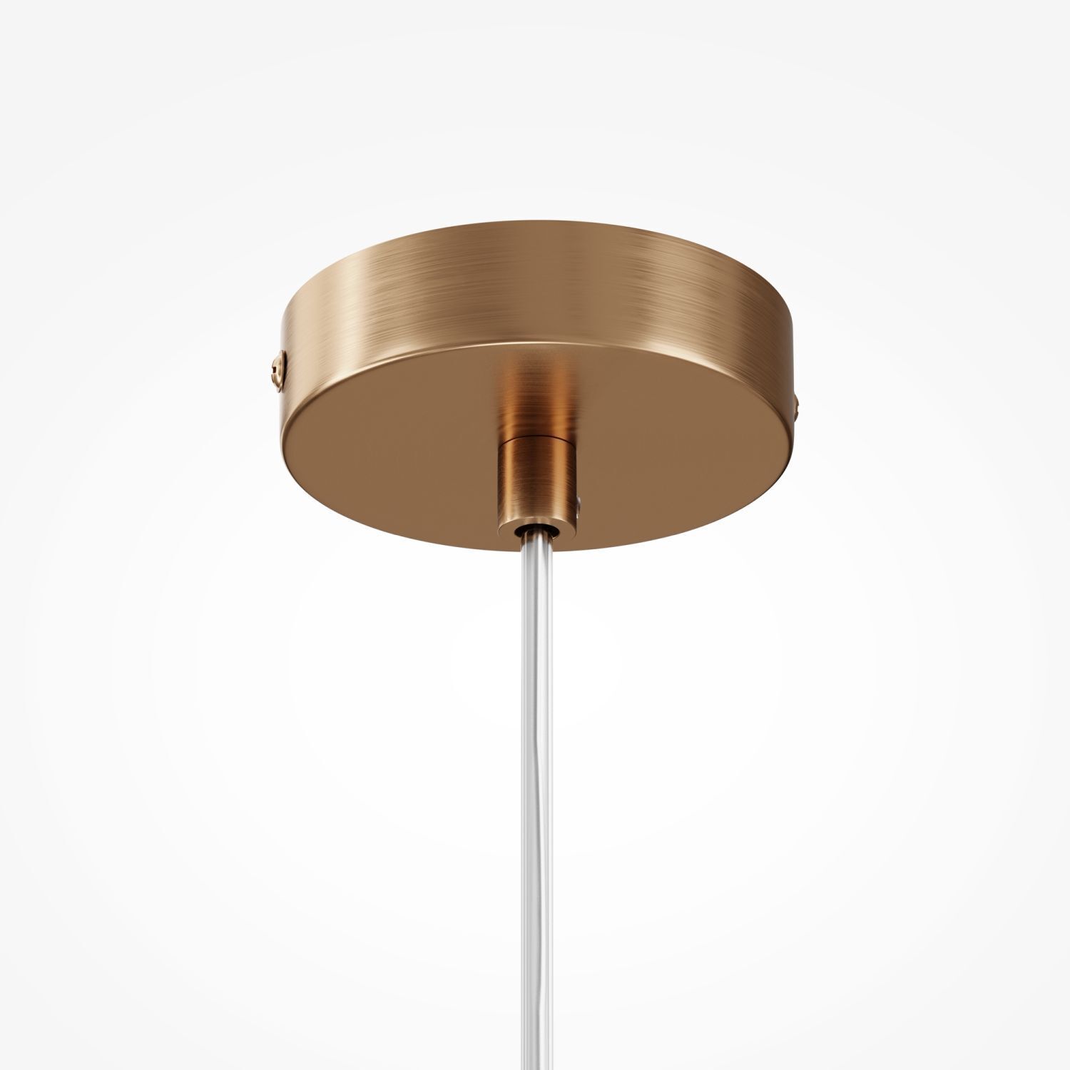 Lampe à suspendre métal verre Ø 20 cm H : max. 344,1 cm G9