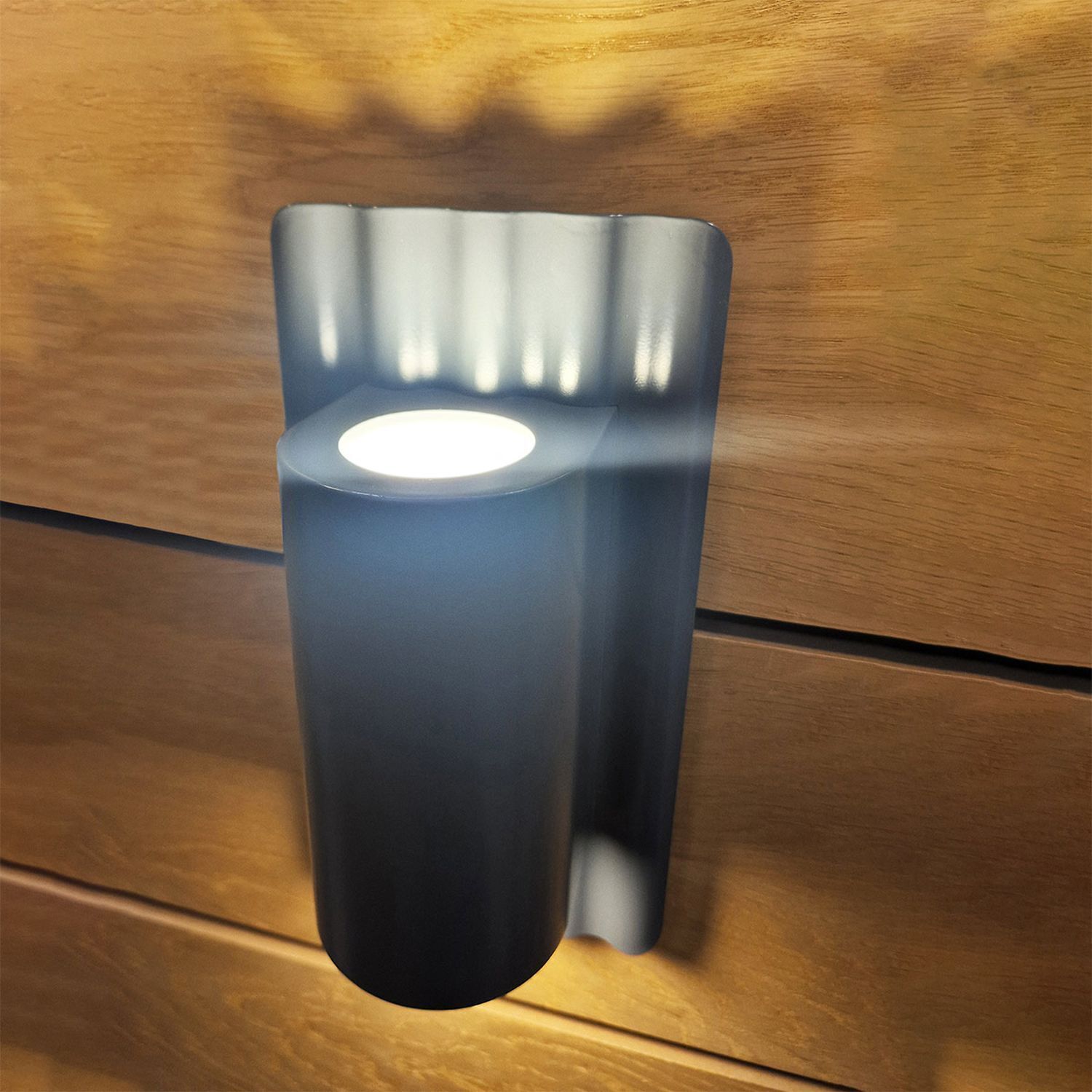 Up Down Applique extérieure acier inoxydable verre hauteur 26 cm IP44 Lampe, Beleuchtung