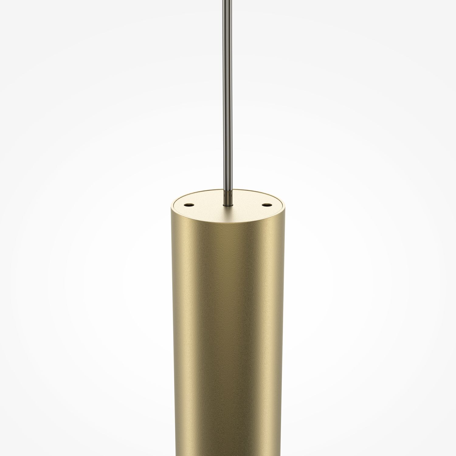 Suspension LED aluminium ronde D : 3 cm H : max. 345 cm
