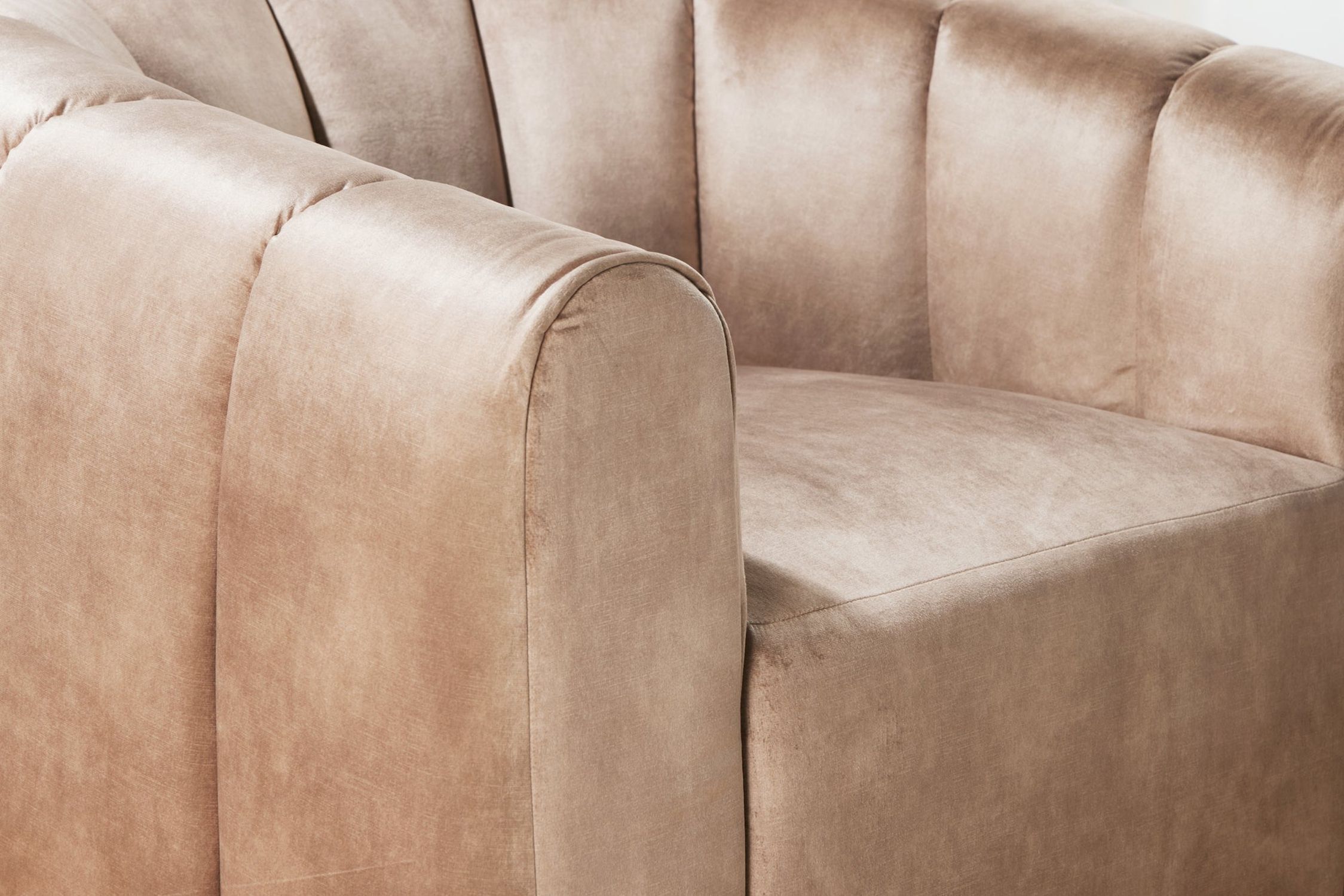 Fauteuil pivotant en velours gris avec accoudoirs design rétro Moebel, Stuhl, Sessel