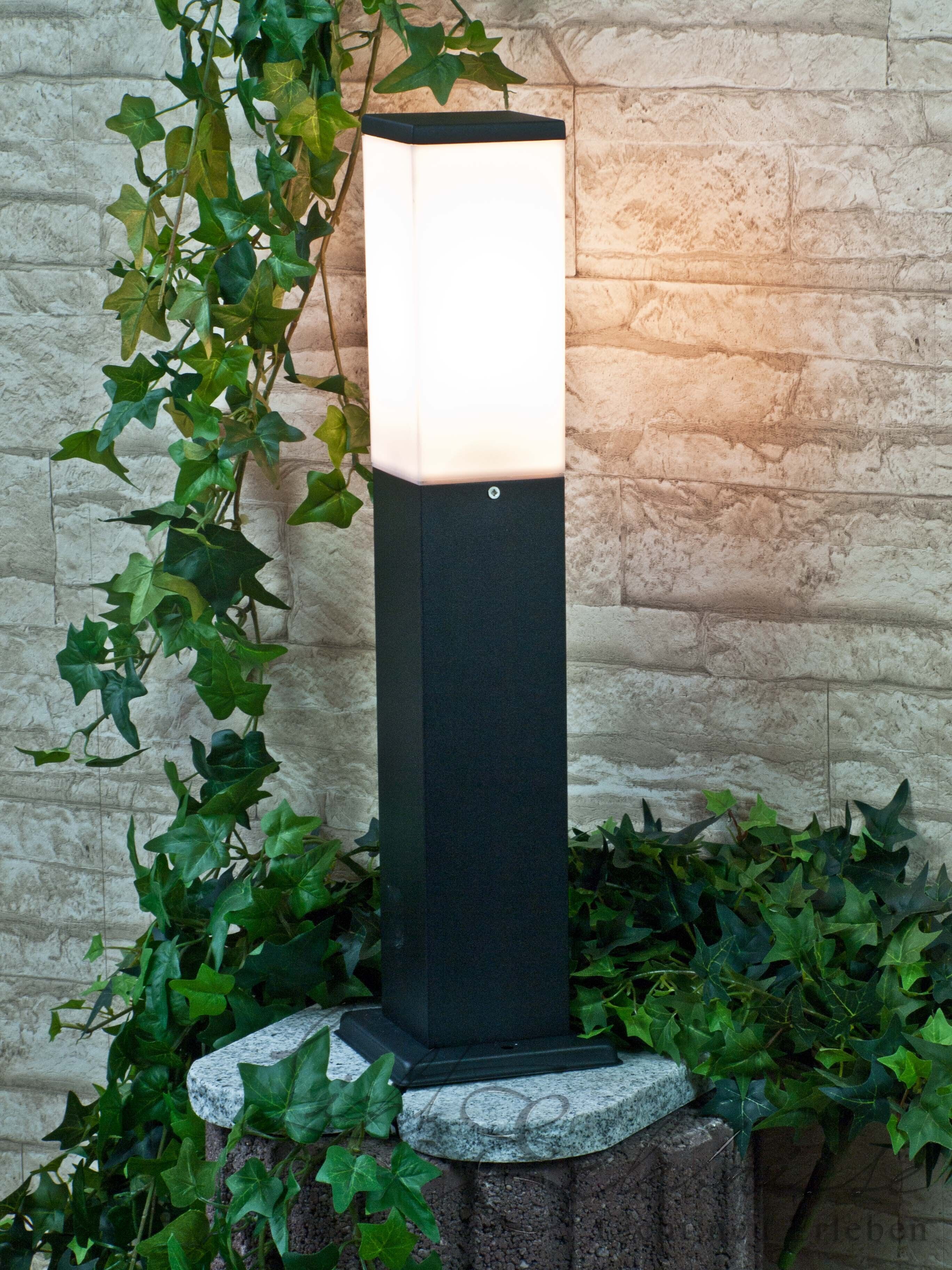 Luminaire d'allée Noir Angulaire IP44