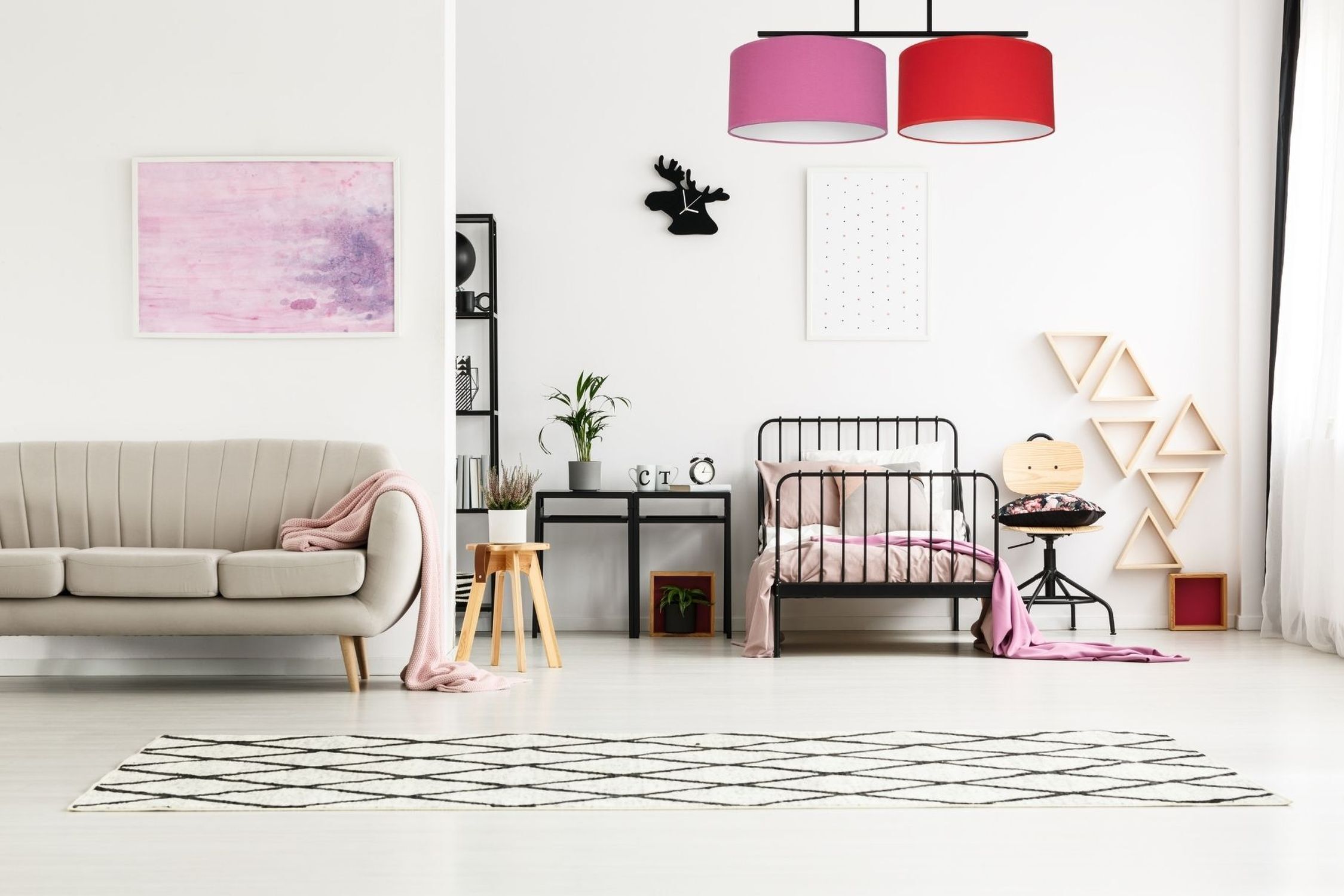 Dekoration für Zuhause, Teppich, Pflanze, Drinnen, Innenarchitektur