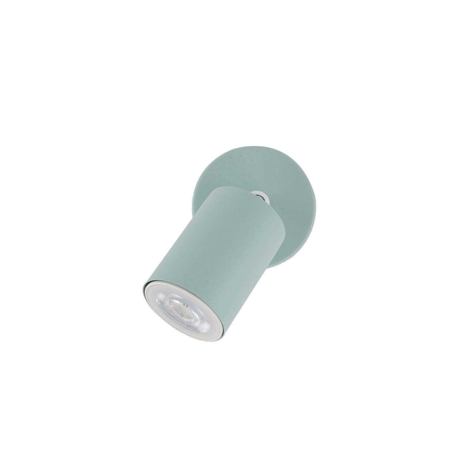 Spot de plafond métal menthe GU10 Ø 13 cm petit chambre d'enfant Lampe, Beleuchtung